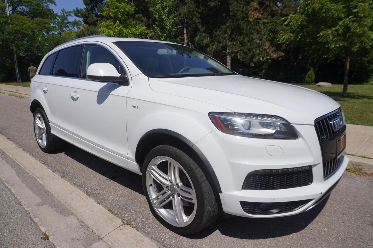 2014 Audi Q7 1 OWNER / ACCIDENT FREE / SUPERCHARGED / SPORT PACKAGE Photo