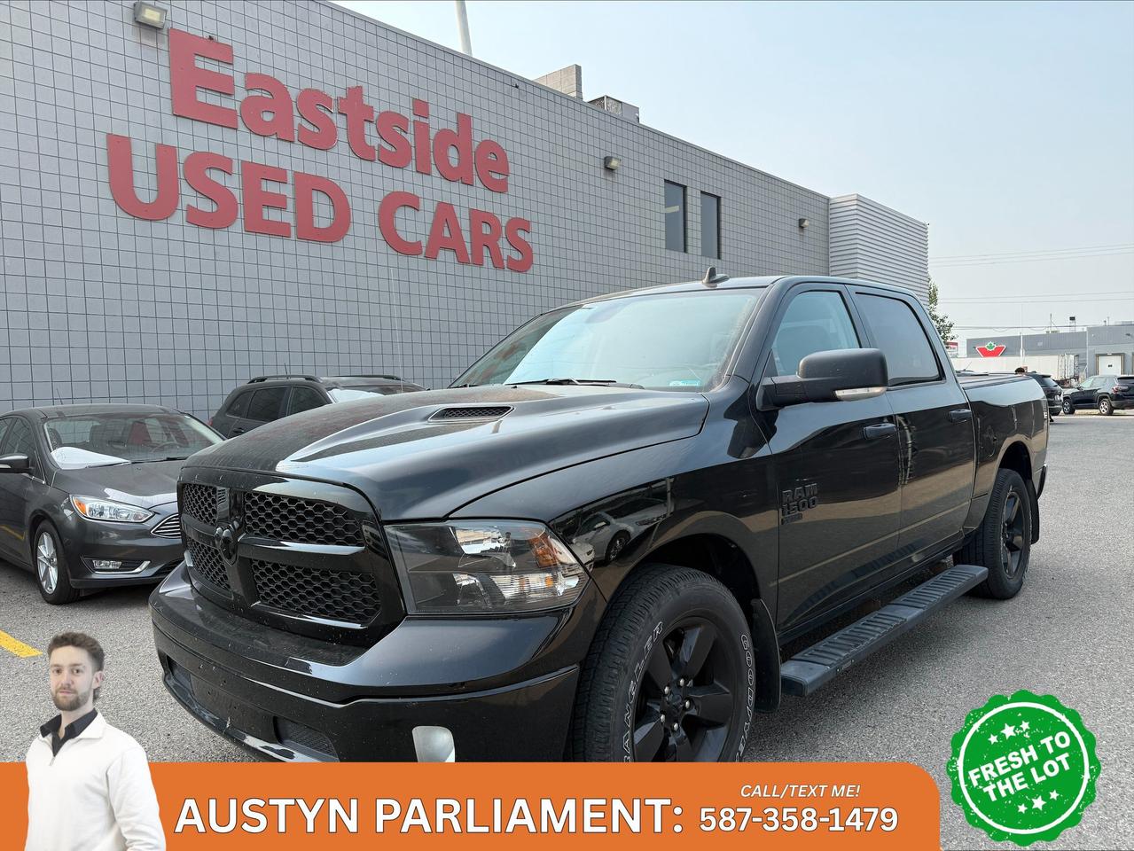 This previously enjoyed 2023 Ram 1500 Classic is part of Rams 4WD Standard Pickup Trucks segment and a very nice ride! It has a 6 cylinder engine and&nbspAutomatic transmission. This&nbsp1500 Classic came into our Pre-Owned inventory with  57822 kilometers and in good condition. The color is a nice Diamond Black Crystal Pearl and aside from the wear and tear of a previously enjoyed vehicle, it is a very nice 1500 Classic!!

 Dont forget to explore the options tab for more details. If youre satisfied with what youve learned thus far, kindly fill out one of the forms on this page. One of our proficient and extensively trained sales representatives will provide you with a product demonstration, a personalized video walk-through, and of course, details on pricing and financing options.  

  We know we are not the only Pre-Owned dealer in Calgary, but we pride ourselves on being one of the busiest in town. With over 150 units in our Pre-Owned inventory and being one of Canadas TOP 5 Dodge Chrysler Jeep Ram dealers, we are confident that we have exactly what you are looking for! 

   Thank you for considering purchasing this  2023 Ram 1500 ClassicAt Eastside Dodge, we are thrilled to offer you an exceptional experience. We pledge to ensure that it surpasses all your expectations and becomes one of your finest experiences.