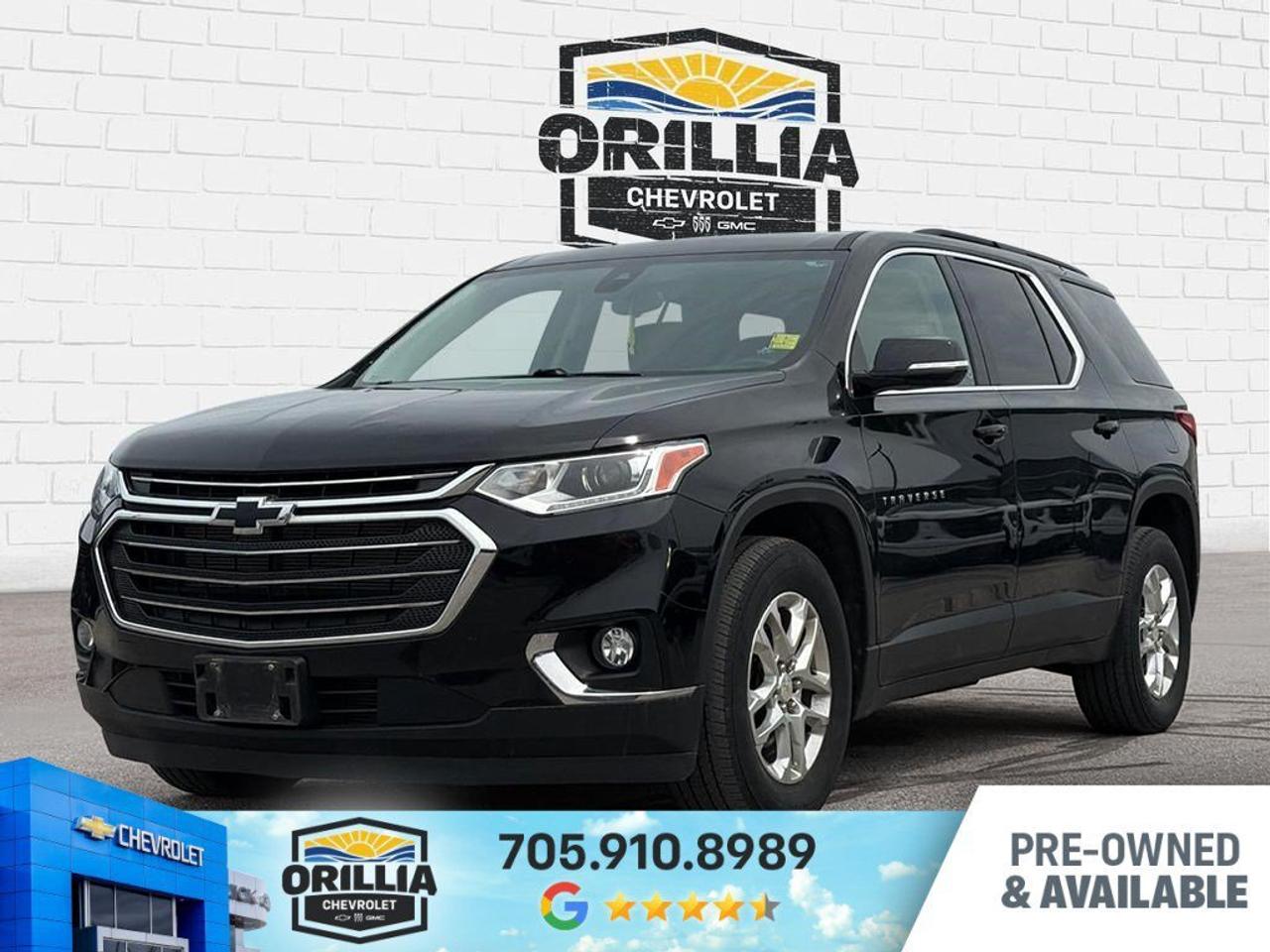 Mosaic Black Metallic 2020 Chevrolet Traverse LT Cloth w/1LT Cloth w/1LT 4D Sport Utility AWD
9-Speed Automatic 3.6L V6 SIDI VVT


Did this vehicle catch your eye? Book your VIP test drive with one of our Sales and Leasing Consultants to come see it in person.

Remember no hidden fees or surprises at Jim Wilson Chevrolet. We advertise all in pricing meaning all you pay above the price is tax and cost of licensing.