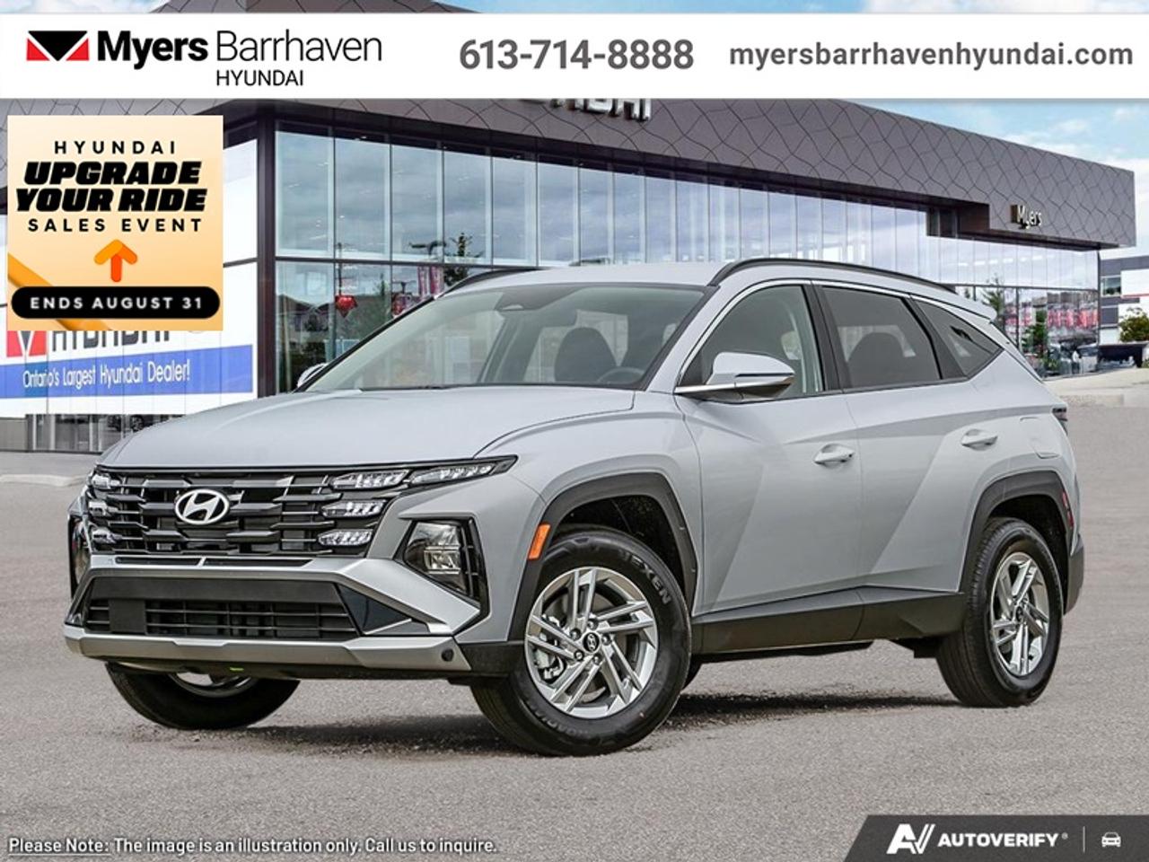 <b>Heated Seats,  Heated Steering Wheel,  Adaptive Cruise Control,  Remote Start,  Lane Keep Assist!</b><br> <br> This 2026 Hyundai Tucson was built for modern adventure.<br> <br>This 2026 Hyundai Tucson was made with eye for detail. From subtle surprises to bold design features, every part of this 2026 Hyundai Tucson is a treat. Stepping into the interior feels like a step right into the future with breathtaking technology and luxury that will make your smartphone jealous. Add on an intelligently capable chassis and drivetrain and you have the SUV of the future, ready for you today.<br> <br>This Shimmering Silver SUV has an Automatic transmission and is powered by a 187HP 2.5L 4 Cylinder Engine. <br> <br> Our Tucsons trim level is Preferred. The interior emphasizes comfort and usability with heated front bucket seats featuring an 8-way power adjustable drivers seat with lumbar support, a heated leather steering wheel, dual zone automatic climate control, cloth seating surfaces, a manual tilt and telescoping steering column, a full floor console with covered storage, and practical rear seating that folds to expand cargo capacity. Technology is anchored by a 12.3-inch infotainment display with Android Auto and Apple CarPlay, Bluetooth, BlueLink connected services, real time traffic, wireless phone connectivity, turn by turn navigation, multiple USB inputs, adaptive cruise control, smart device remote start, proximity key with push button start, remote keyless entry, and a comprehensive driver information center. Safety performance is supported by Forward Collision Avoidance Assist with pedestrian, cyclist, and junction turning detection, Lane Keeping Assist with departure warning, Blind Spot Collision Warning, Rear Cross Traffic Collision Avoidance Assist, Driver Monitoring Alert, a rear view monitor, multiple front, side, rear, and curtain airbags including an airbag occupancy sensor, side impact beams, stability control, traction control, child safety locks, and a tire pressure monitoring system. This vehicle has been upgraded with the following features: Heated Seats, Heated Steering Wheel, Adaptive Cruise Control, Remote Start, Lane Keep Assist, Collision Mitigation.<br><br> <br/><br> o~o