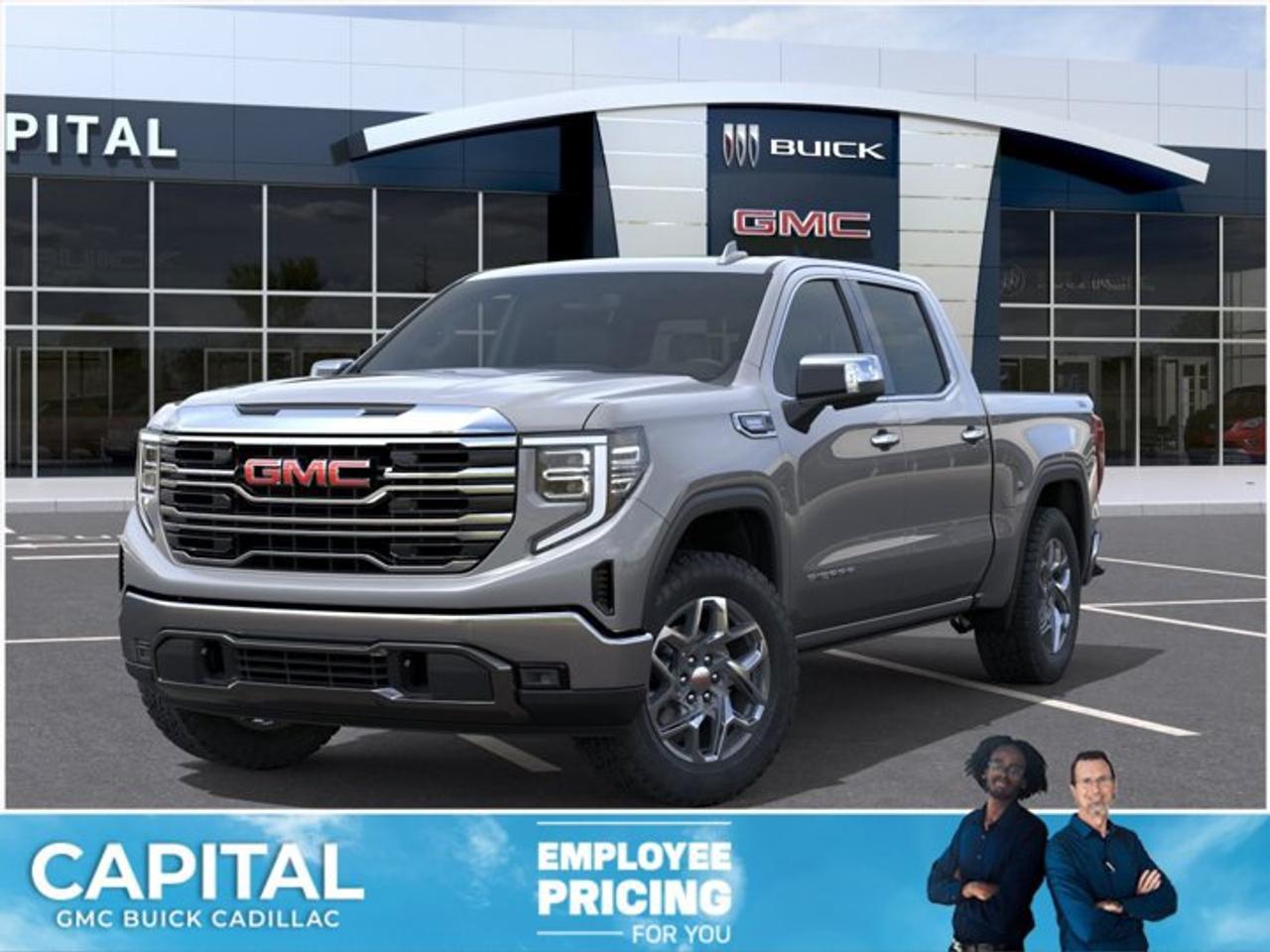 This 2026 GMC Sierra 1500 in Sterling Metallic is equipped with 4WD and Turbocharged Diesel I6 3.0L/183 engine.Check out this vehicles pictures, features, options and specs, and let us know if you have any questions. Helping find the perfect vehicle FOR YOU is our only priority.P.S...Sometimes texting is easier. Text (or call) 306-801-9090 for fast answers at your fingertips!Dealer License #914248Disclaimer: All prices are plus taxes & fees. See dealer for Details. Dealer Permit # 914248 See dealer for Details.