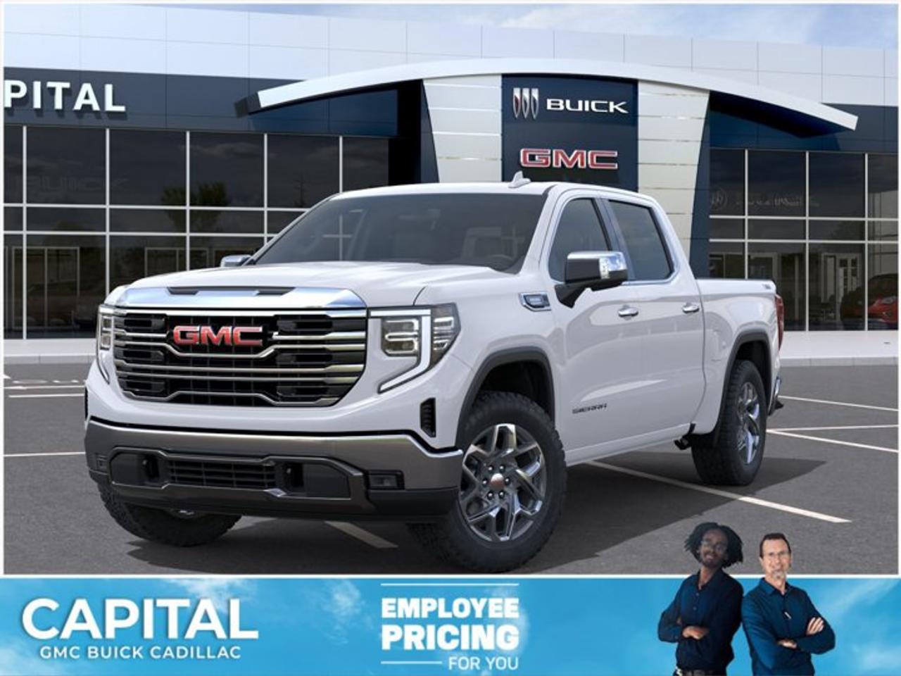 This 2026 GMC Sierra 1500 in Summit White is equipped with 4WD and Turbocharged Diesel I6 3.0L/183 engine.Check out this vehicles pictures, features, options and specs, and let us know if you have any questions. Helping find the perfect vehicle FOR YOU is our only priority.P.S...Sometimes texting is easier. Text (or call) 306-801-9090 for fast answers at your fingertips!Dealer License #914248Disclaimer: All prices are plus taxes & fees. See dealer for Details. Dealer Permit # 914248 See dealer for Details.