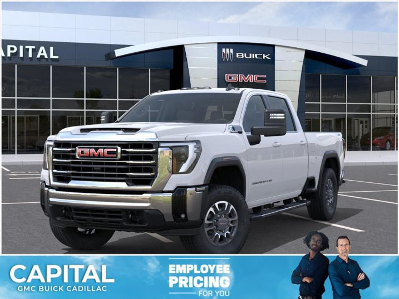 This 2026 GMC Sierra 2500HD in Summit White is equipped with 4WD and Gas V8 6.6L/ engine.Check out this vehicles pictures, features, options and specs, and let us know if you have any questions. Helping find the perfect vehicle FOR YOU is our only priority.P.S...Sometimes texting is easier. Text (or call) 306-801-9090 for fast answers at your fingertips!Dealer License #914248Disclaimer: All prices are plus taxes & fees. See dealer for Details. Dealer Permit # 914248 See dealer for Details.