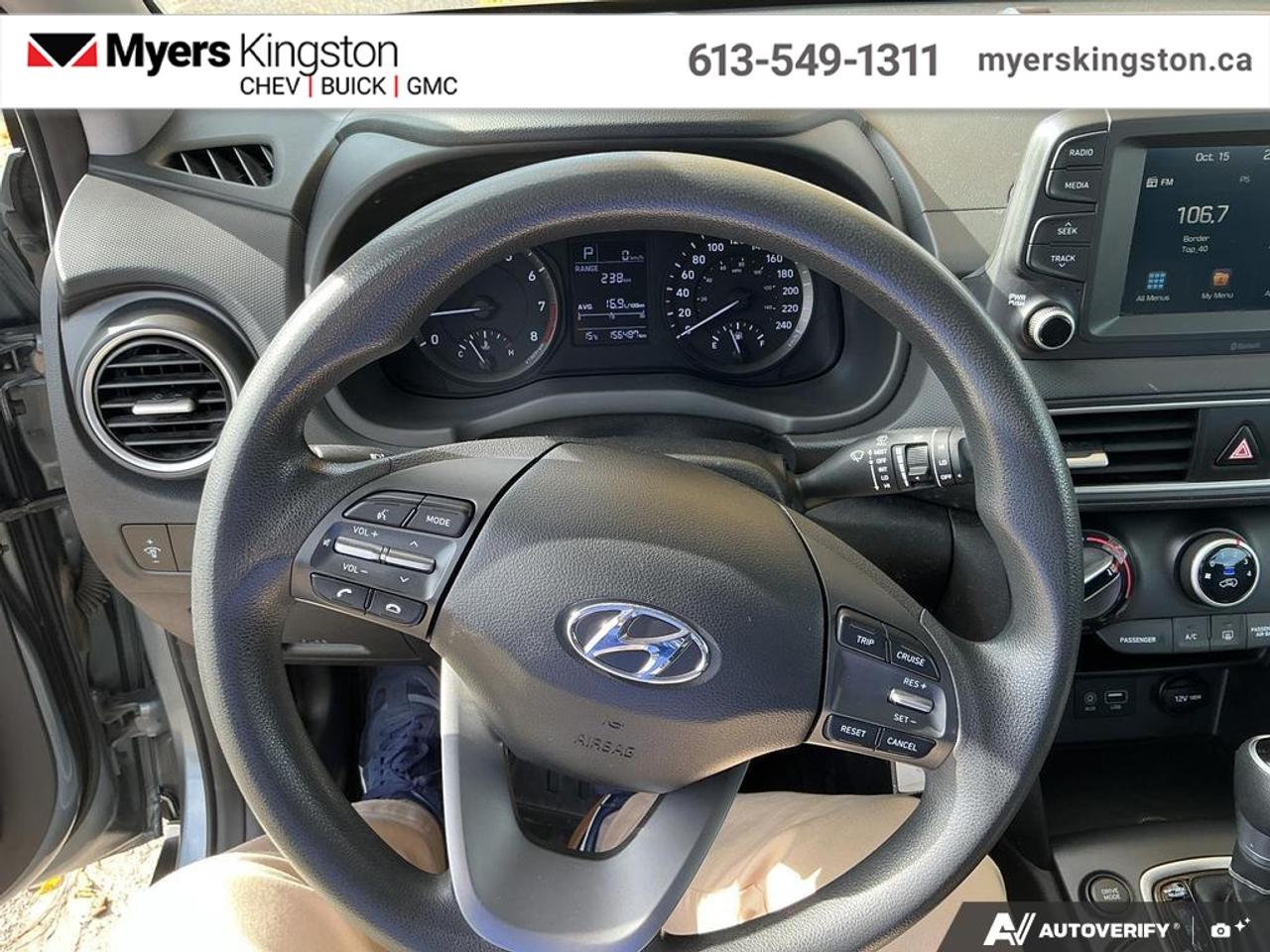 2020 Hyundai KONA 2.0L Essential AWD  - Certified - $94 B/W Photo