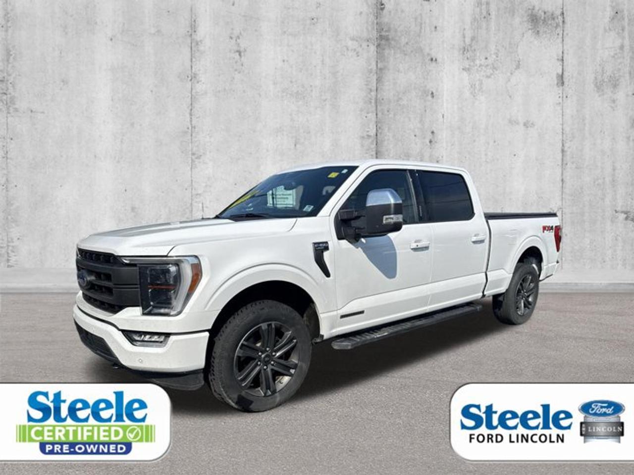 Clearance Unit - Priced to Sell - Certified Vehicle - Low rates available - Hybrid vehicleDiscover a smart blend of power, comfort, and efficiency with this used 2022 Ford F-150 Lariat at Steele Ford Lincoln in Halifax. Finished in White and backed by a PowerBoost Full-Hybrid 3.5 L V6 engine, this four-door truck delivers the strength drivers expect from a Ford pickup while adding the fuel-saving benefits of a hybrid.With 72,659 km on the odometer, this 2022 Ford F-150 Lariat is built for drivers who want strong day-to-day capability without giving up refinement. Its automatic transmission and four-wheel drive system help it handle changing road and weather conditions across Nova Scotia with confidence.This hybrid truck stands out for its smooth power delivery and practical design. The PowerBoost full-hybrid system is known for combining turbocharged performance with improved efficiency, making this pickup a strong choice for commuting, jobsite duty, and weekend towing needs.FEATURES OF THE F-150 Lariat»» PowerBoost full-hybrid 3.5 L V6 power»» Four-door cab for easy passenger access»» Automatic transmission for smooth daily driving»» Four-wheel drive for added tractionTRUCK FEATURES»» Strong towing capability when properly equipped»» Durable pickup design for work needs»» Four-wheel drive for changing road conditions»» Built for hauling, towing, and travelHYBRID VEHICLE FEATURES»» Full-hybrid system supports fuel-saving performance»» Gas and electric power work together»» Smooth low-speed response in city driving»» Hybrid design helps reduce fuel useADVANCED SAFETY FEATURES»» Four-wheel drive adds grip in weather»» Strong truck design supports driver confidence»» Four-door layout improves passenger entry ease»» Built for stable highway and road travelPERFORMANCE AND EFFICIENCY»» PowerBoost hybrid delivers strong V6 output»» Automatic transmission supports smooth acceleration»» Hybrid system helps reduce fuel consumption»» Balanced power for work and commutingCOMFORT AND CONVENIENCE»» Spacious cabin for daily driving comfort»» Four full doors ease passenger access»» Practical layout supports long trip comfort»» Pickup versatility suits work and familyTECHNOLOGY AND CONNECTIVITY»» Clear driver information from modern displays»» Hybrid system manages power seamlessly»» Automatic transmission simplifies everyday operation»» Designed for easy control and usabilityCARGO SPACE»» Pickup bed supports gear and supplies»» Cabin space adds room for passengers»» Versatile truck layout suits many tasks»» Useful design for work or weekendsAWARDS & RECOGNITIONS»» North American Truck of the Year, North American Car, Truck and Utility Vehicle of the Year, 2021»» Best Buy Award, Kelley Blue Book, 2022WHAT OTHER OWNERS LIKE»» Strong hybrid power with useful efficiency»» Comfortable cabin for everyday driving needs»» Confident towing and hauling capability»» Smooth ride for a full-size truckThis 2022 Ford F-150 Lariat is a smart option for drivers who want a hybrid truck that works hard and drives with comfort. Its White exterior, four-wheel drive system, automatic transmission, and proven PowerBoost full-hybrid 3.5 L V6 setup make it a well-rounded pickup for life in Halifax.At Steele Ford Lincoln, this used 2022 Ford F-150 Lariat offers the flexibility many Canadian drivers want. From jobsite demands to family travel, this hybrid Ford pickup brings together trusted truck capability and the added advantage of hybrid efficiency in one confident package.This 2022 Ford F-150 Lariats VIN is: 1FTFW1EDXNFA92300.