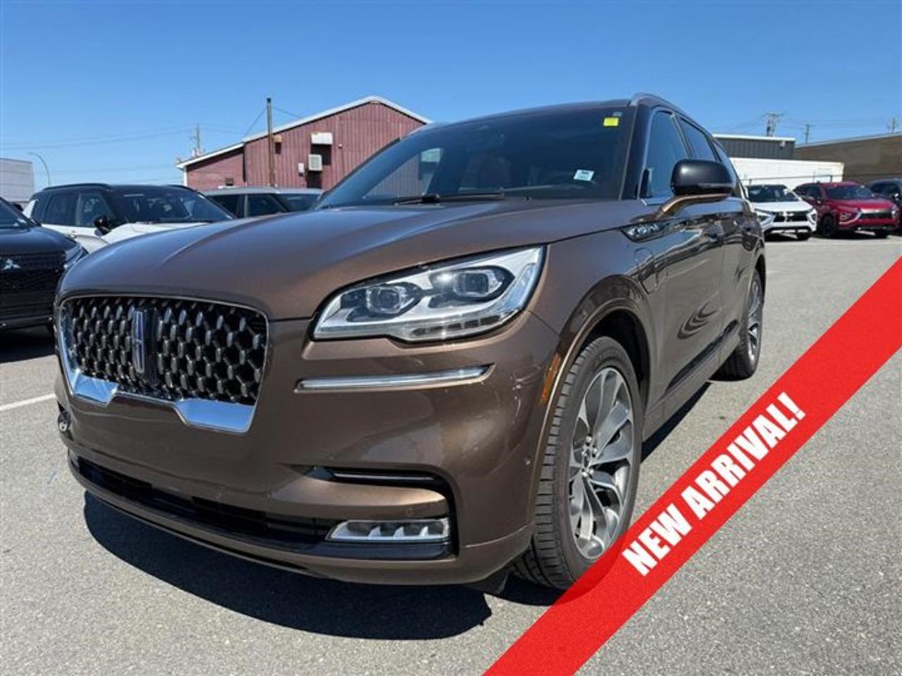Recent Arrival! 2022 Lincoln Aviator Grand Touring 3.0L V6, 3rd row seats: split-bench, Active Park Assist 2.0, Auto Heated & Ventilated Driver & Passenger Seats, Head-Up Display, Heated & Ventilated 2nd Row Seats, Heated Steering Wheel, Intelligent Adaptive Cruise Control, Navigation System, Power driver seat, Power Liftgate, Power moonroof, Rear dual zone A/C.Smoke Metallic 2022 Lincoln Aviator Grand Touring AWD 10-Speed Automatic 3.0L V6Steele Mitsubishi has the largest and most diverse selection of preowned vehicles in HRM. Buy with confidence, knowing we use fair market pricing guaranteeing the absolute best value in all of our pre owned inventory!Steele Auto Group is one of the most diversified group of automobile dealerships in Canada, with 60 dealerships selling 29 brands and an employee base of well over 2300. Sales are up over last year and our plan going forward is to expand further into Atlantic Canada and the United States furthering our commitment to our Canadian customers as well as welcoming our new customers in the USA.