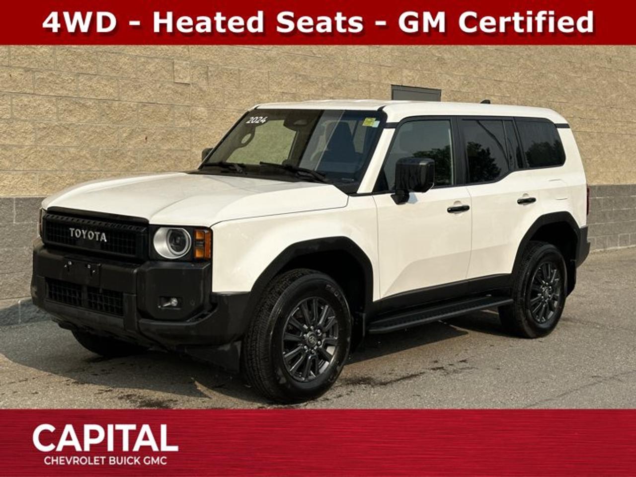 Recent Arrival!Ask for the Internet Department for more information or book your test drive today! Call 403-256-4960 for fast answers at your fingertips! Disclaimer: All prices are plus taxes. See dealer for details. AMVIC Licensed Dealer # B2020028.2024 Land Cruiser 8-Speed Automatic 4WD 2.4L 4-Cylinder, 4WD, 10 Speakers, 18 Alloy Wheels, Air Conditioning, Heated front seats, Heated steering wheel, Remote keyless entry.