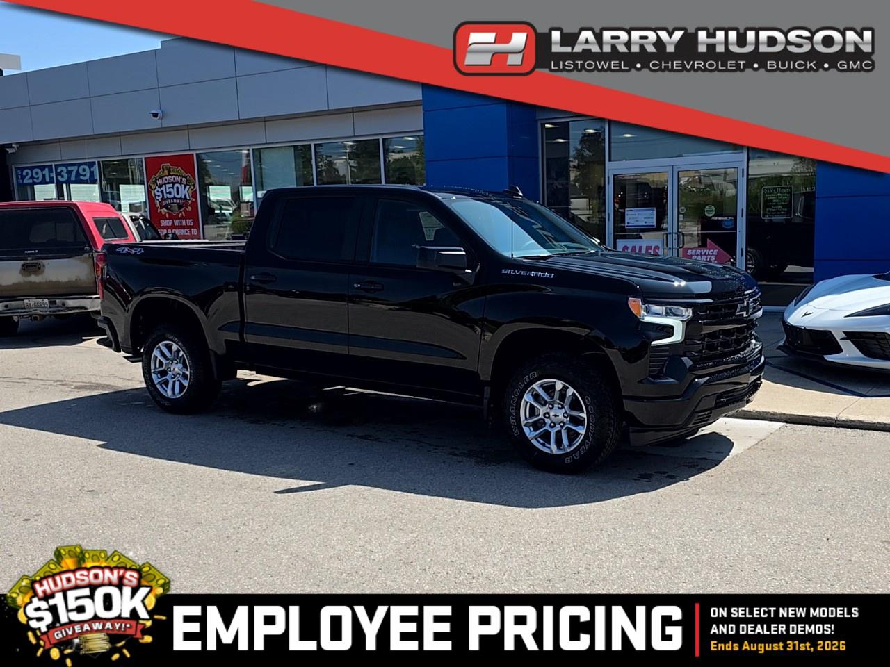 HUDSONS HAS IT! See it - Drive it - Own it - LOVE it. At Larry Hudson Chevrolet Buick GMC we make car buying a breeze! New car pricing with $0 down approvals are among your options (*on approved credit). There are a variety of finance and lease options available. Also expect top dollar for your trade-in! Selling price/payment shown includes cash incentive(s). Does not include HST & Licensing. Bi-Weekly payments reflect current Chevrolet Buick and GMC incentives. We have professional Product Specialist to guide you through your vehicle purchase. Contact us for more info! 1-800-350-3325