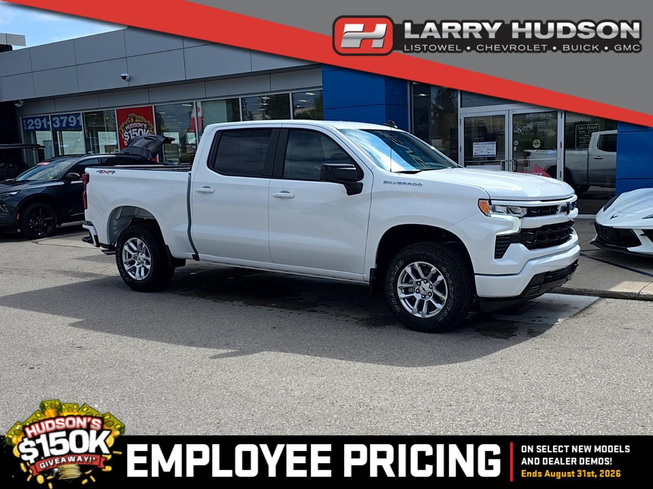 HUDSONS HAS IT! See it - Drive it - Own it - LOVE it. At Larry Hudson Chevrolet Buick GMC we make car buying a breeze! New car pricing with $0 down approvals are among your options (*on approved credit). There are a variety of finance and lease options available. Also expect top dollar for your trade-in! Selling price/payment shown includes cash incentive(s). Does not include HST & Licensing. Bi-Weekly payments reflect current Chevrolet Buick and GMC incentives. We have professional Product Specialist to guide you through your vehicle purchase. Contact us for more info! 1-800-350-3325