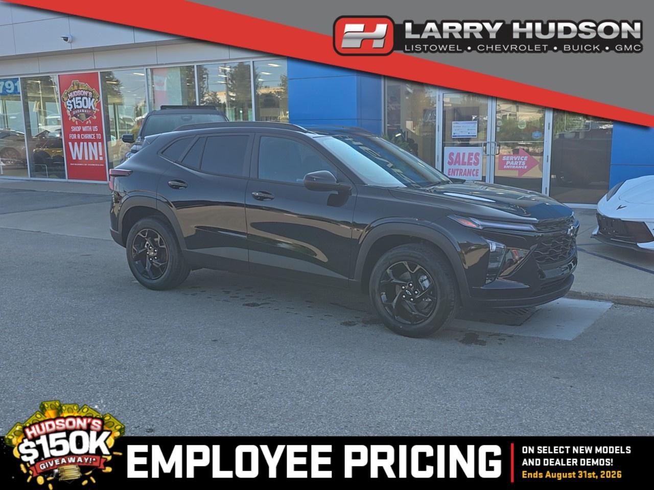HUDSONS HAS IT! See it - Drive it - Own it - LOVE it. At Larry Hudson Chevrolet Buick GMC we make car buying a breeze! New car pricing with $0 down approvals are among your options (*on approved credit). There are a variety of finance and lease options available. Also expect top dollar for your trade-in! Selling price/payment shown includes cash incentive(s). Does not include HST & Licensing. Bi-Weekly payments reflect current Chevrolet Buick and GMC incentives. We have professional Product Specialist to guide you through your vehicle purchase. Contact us for more info! 1-800-350-3325