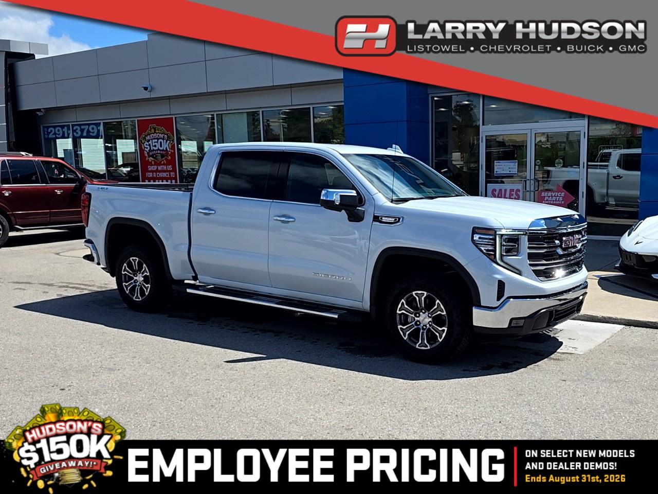 HUDSONS HAS IT! See it - Drive it - Own it - LOVE it. At Larry Hudson Chevrolet Buick GMC we make car buying a breeze! New car pricing with $0 down approvals are among your options (*on approved credit). There are a variety of finance and lease options available. Also expect top dollar for your trade-in! Selling price/payment shown includes cash incentive(s). Does not include HST & Licensing. Bi-Weekly payments reflect current Chevrolet Buick and GMC incentives. We have professional Product Specialist to guide you through your vehicle purchase. Contact us for more info! 1-800-350-3325