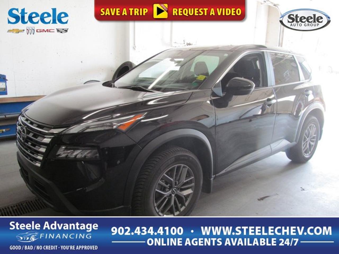 The 2024 Nissan Rogue S is a smart choice for drivers who want a practical, efficient, and confidence-inspiring SUV for daily life in Dartmouth. This used 2024 Nissan Rogue S brings modern turbocharged performance, all-wheel drive capability, and a roomy four-door design that fits commuting, family travel, and weekend errands with ease.Powered by a 1.5-litre intercooled turbocharged three-cylinder gas engine and paired with a CVT, the 2024 Nissan Rogue S delivers smooth response and strong everyday usability. Its all-wheel drive system adds extra confidence in changing Atlantic Canadian weather, while the well-designed cabin and versatile cargo area help make every trip more convenient.FEATURES OF THE Rogue S1.5-litre turbocharged three-cylinder gas engineContinuously variable automatic transmission includedAll-wheel drive for added tractionFour-door SUV practicality for daily useADVANCED SAFETY FEATURESTraction-enhancing all-wheel drive for stabilityFour-wheel anti-lock braking system supportElectronic stability control helps handlingAdvanced airbag system for occupantsThe 2024 Nissan Rogue S is built to make everyday driving feel easy and composed. Its compact turbo engine is designed to balance useful power with strong fuel efficiency, making it a practical fit for drivers who want lower fuel stops without giving up the flexibility of an SUV.PERFORMANCE AND EFFICIENCYTurbo engine delivers responsive daily powerCVT supports smooth steady accelerationAll-wheel drive adds year-round confidenceEfficient design helps reduce fuel useWith four doors and a smart interior layout, the 2024 Nissan Rogue S is ready for busy schedules. It offers easy access for passengers, a comfortable driving position, and the kind of versatility that works well for shopping trips, school runs, and longer highway drives around Nova Scotia.COMFORT AND CONVENIENCEFour-door layout improves passenger accessSUV ride height aids visibilitySpacious cabin supports daily comfortPractical design suits busy lifestylesInside, the layout of the 2024 Nissan Rogue S focuses on usability. Controls are placed for simple access, and the cabin is designed to support everyday needs without clutter. This approach helps create a straightforward driving experience that feels welcoming for both new and experienced SUV owners.TECHNOLOGY AND CONNECTIVITYDriver-focused controls are easy to reachClear instrument layout aids awarenessModern cabin design feels intuitiveEveryday usability remains front and centreCargo flexibility is a key strength of the 2024 Nissan Rogue S. The rear area is shaped to handle groceries, sports gear, travel bags, and other daily essentials. This makes it a useful SUV for households that need one vehicle to cover workdays, errands, and quick escapes out of town.CARGO SPACERear cargo area supports daily haulingSUV shape helps load bulky itemsVersatile space suits active lifestylesPractical storage for errands and tripsThe 2024 Nissan Rogue S has earned attention for its balanced character. Many drivers appreciate how it combines manageable size, useful interior room, and secure road manners. It feels easy to live with, which is a major reason compact SUVs like this remain so popular across Canada.WHAT OTHER OWNERS LIKEConfident all-wheel drive in poor weatherSmooth turbo power for commutingUseful cargo room for everyday needsComfortable size for city parkingThis 2024 Nissan Rogue S stands out as a capable used SUV at Steele Chevrolet Buick GMC in Dartmouth. It brings together turbocharged efficiency, all-wheel drive traction, CVT smoothness, and practical four-door versatility in one well-rounded package. For drivers who want dependable everyday utility with modern Nissan engineering, this Rogue S is ready to impress.This 2024 Nissan Rogue Ss VIN is: JN8BT3AB4RW441761 .