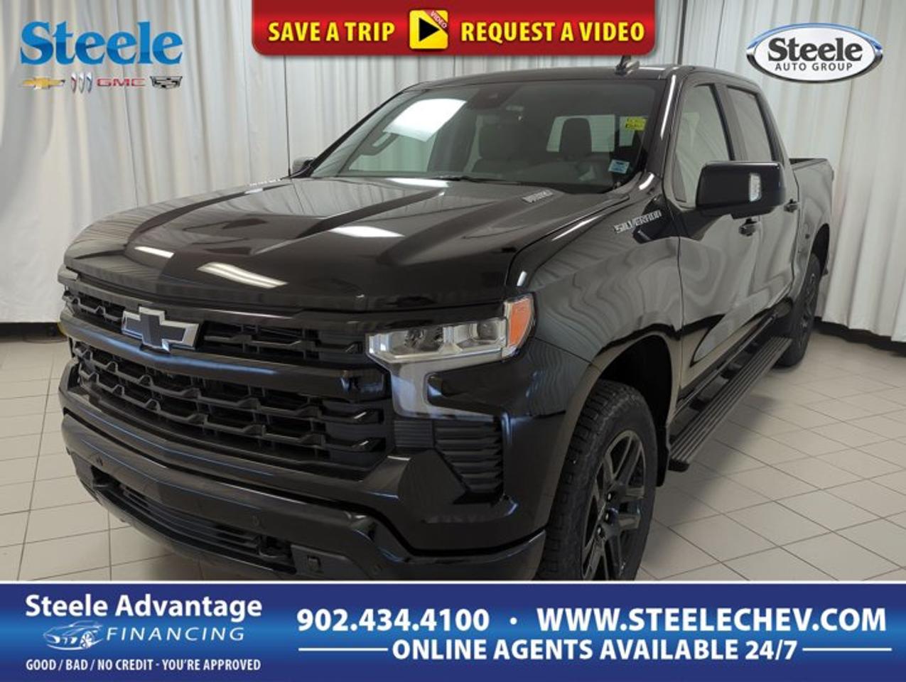 Built for hard work and everyday comfort, this 2026 Chevrolet Silverado 1500 RST delivers the strength truck buyers want with a refined, modern feel. Finished in Black with a Black interior, this four-door Crew Cab combines bold style, 4WD capability, and diesel efficiency for confident driving in Dartmouth and beyond.Under the hood, the 2026 Chevrolet Silverado 1500 RST features a turbocharged 3.0-litre I6 diesel engine paired with an automatic transmission. This setup is well known for strong low-end torque and smooth power delivery, making it a smart fit for towing, hauling, commuting, and long highway drives across Nova Scotia.FEATURES OF THE Silverado 1500 RSTBlack exterior with bold road presenceCrew Cab adds roomy passenger spaceAutomatic transmission for smooth shifting controlPaddle shifters add manual shift feelADVANCED SAFETY FEATURESFour-wheel drive boosts traction in weatherSpare tire adds roadside driving confidenceStrong truck design supports everyday durabilityWide stance helps stable road mannersPERFORMANCE AND EFFICIENCYTurbocharged 3.0-litre diesel delivers strong torqueAutomatic transmission supports smooth daily drivingDiesel power suits towing and highway travelEngine block heater helps cold startsCOMFORT AND CONVENIENCEFour doors provide easy cabin accessCrew Cab offers generous rear spaceBlack interior creates a clean lookPractical layout supports daily truck useTECHNOLOGY AND CONNECTIVITYPaddle shifters offer added driver engagementClear driver controls support easy operationAutomatic transmission simplifies traffic drivingFunctional cabin design keeps essentials handyTRUCK FEATURESCrew Cab supports passengers and gearFour-wheel drive handles changing road conditionsSpare tire helps during unexpected flatsDiesel engine suits work and recreationCARGO SPACEPickup box supports daily hauling tasksCabin space adds secure interior storageCrew Cab balances passengers and cargoTruck design suits workday versatilityWHAT OTHER OWNERS LIKEStrong diesel torque for confident pullingCrew Cab comfort for family travelFour-wheel drive for year-round capabilitySmooth automatic driving in all conditionsThe 2026 Chevrolet Silverado 1500 RST is a smart choice for drivers who need real truck ability without giving up comfort and everyday usability. Its Crew Cab layout gives you the flexibility to carry passengers with ease, while the Black-on-Black colour combination gives this pickup a clean, confident appearance that fits any job site or driveway.This truck is also well suited to Canadian conditions. The 4 roues motrices system, presented here as four-wheel drive, helps improve grip on wet, snowy, or uneven roads. The engine block heater is a useful addition for cold mornings, helping the diesel engine start more easily when temperatures drop in winter.Inside, the cabin focuses on practical comfort and usable space. The Crew Cab configuration is ideal for drivers who want added rear-seat room for passengers, work gear, or day-to-day essentials. With four full doors, entry and exit are simple for everyone on board, making this Silverado a practical fit for both business and personal use.Power comes from a turbocharged diesel I6 engine that brings strong pulling power and relaxed highway performance. Paired with an automatic transmission, it delivers a smooth and controlled drive. Paddle shifters add a more hands-on feel when desired, giving drivers another way to manage gear changes with ease.For buyers in Dartmouth looking for a full-size pickup with proven capability, modern style, and useful equipment, this 2026 Chevrolet Silverado 1500 RST stands ready. It offers the key features you need, the truck strength you expect, and the everyday versatility that makes a pickup like this easy to enjoy all year long.This 2026 Chevrolet Silverado 1500 RSTs VIN is: 3GCUKEE8XTG454117.