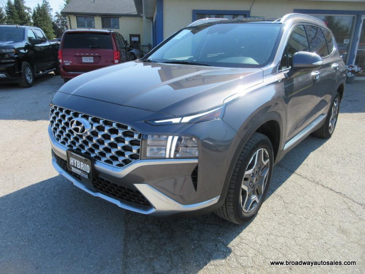 2023 Hyundai Santa Fe ALL-WHEEL DRIVE LIMITED-EDITION 5 PASSENGER 1.6L - HYBRID.. NAVIGATION.. PANORAMIC SUNROOF.. LEATHER.. HEATED/AC SEATS.. DRIVE-MODE-SELECT..