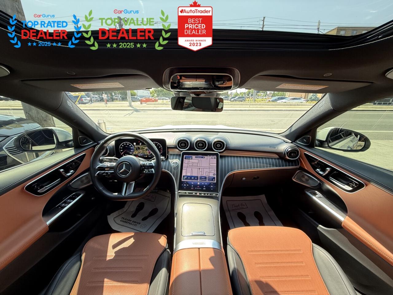 2024 Mercedes-Benz C-Class //AMG PKG | MB SERVICED | BURMESTER | 360 CAMERA | PANO | LOADED Photo2