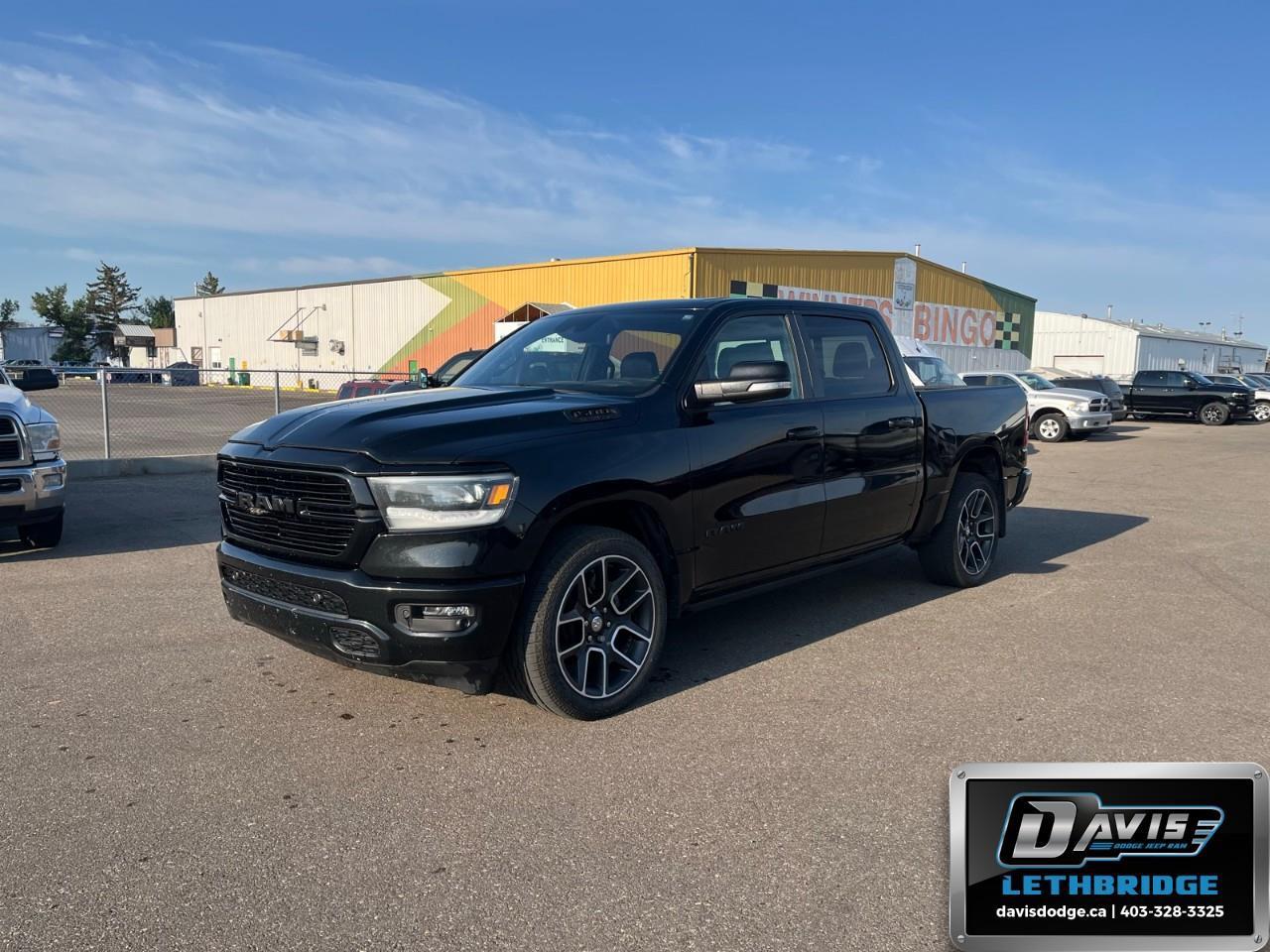 Used 2021 RAM 1500 Sport - Heated Seats -  Remote Start for sale in Lethbridge, AB