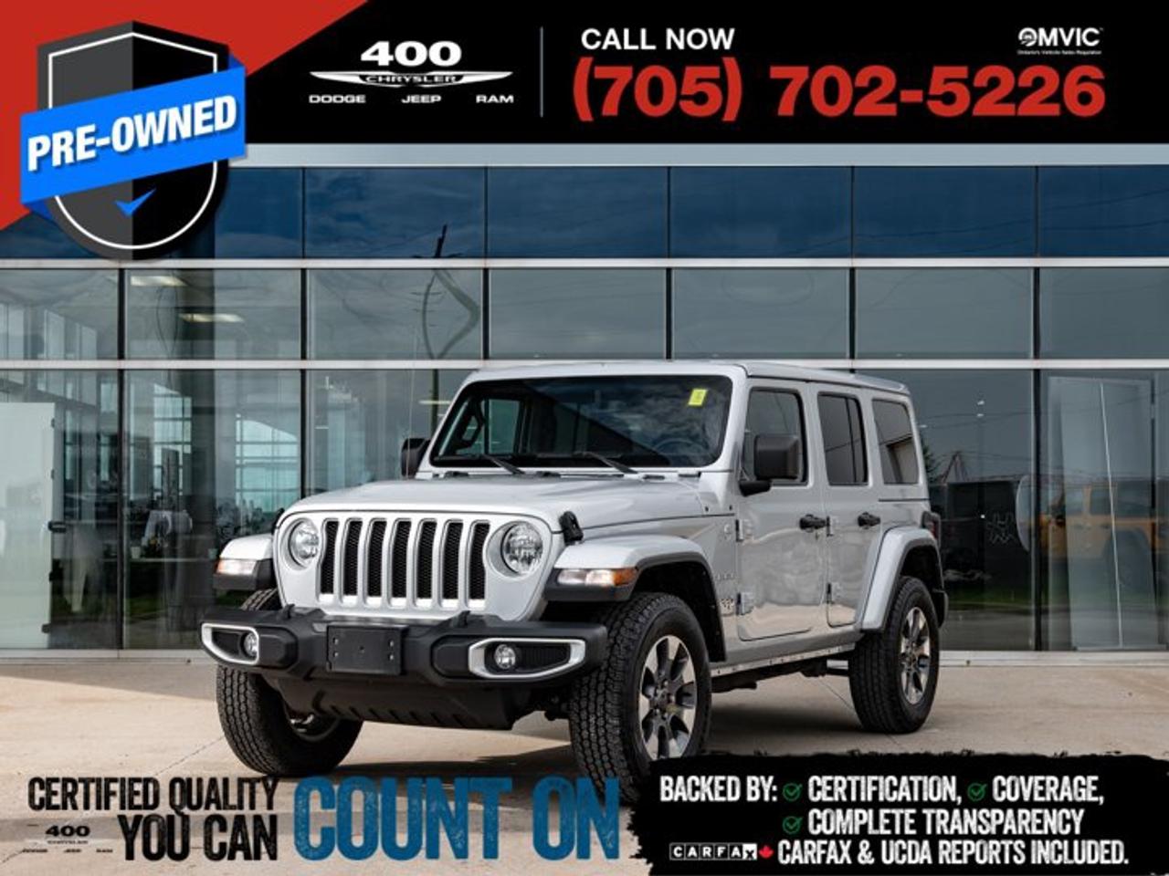 Sahara 4 Door 4x4, 8-Speed Automatic w/OD, Intercooled Turbo Premium Unleaded I-4 2.0 L/122