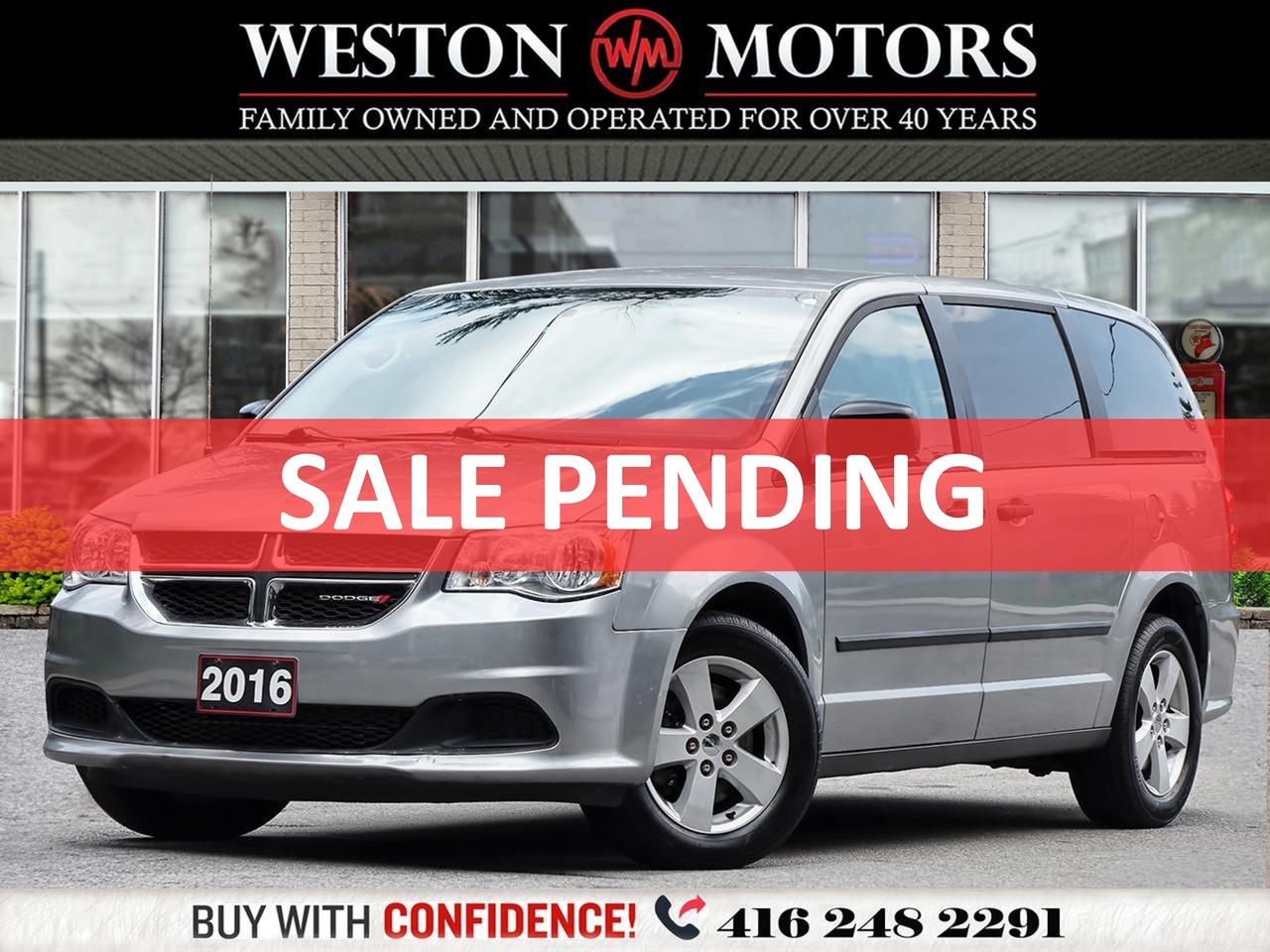 2016 Dodge Grand Caravan CANADA VALUE PACKAGE*LOW KMS