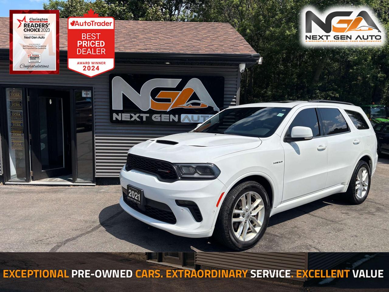 2021 Dodge Durango R/T AWD HEMI V8 Navigation Leather Sunroof Photo0