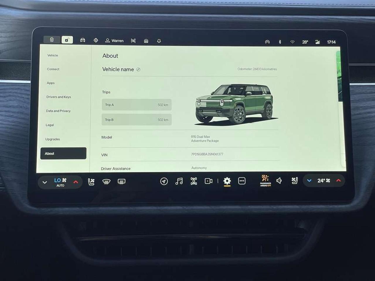 2025 Rivian R1S Adventure PKG - MAX PACK   GEN 2   660km RANGE! Photo