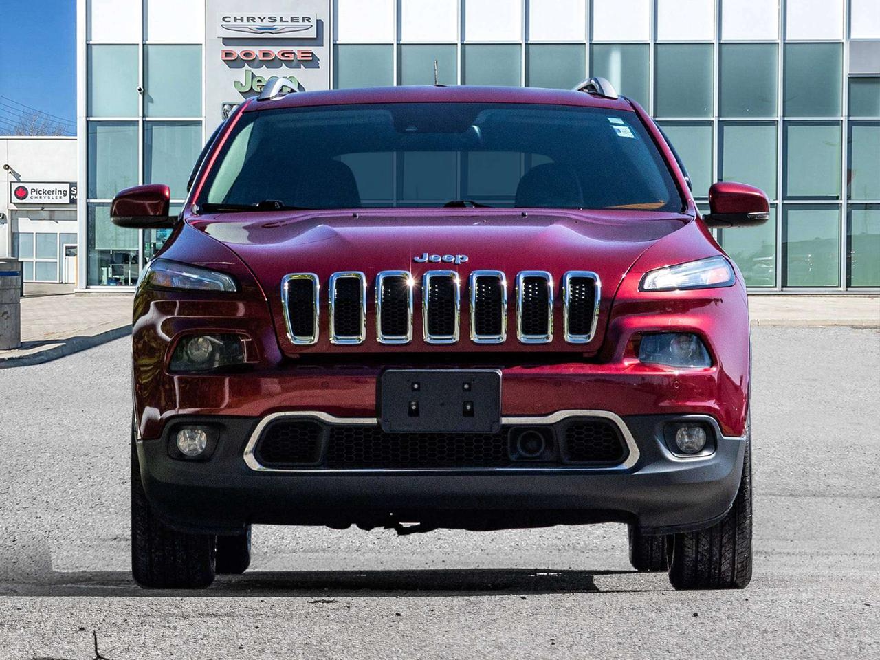2015 Jeep Cherokee 4X4  TECH GRP  SAFETY GRP  ROOF LEATHER Photo5