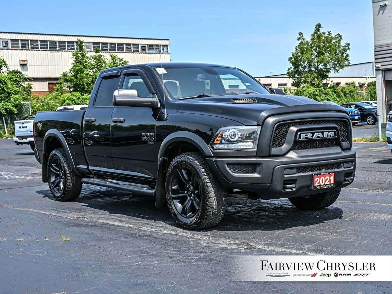 2021 RAM 1500 Warlock 4x4 Quad Cab 6'4 Box WARLOCK   4X4   LONG BOX   BLUETOOTH   CARPLAY   DUAL CLIMATE Photo