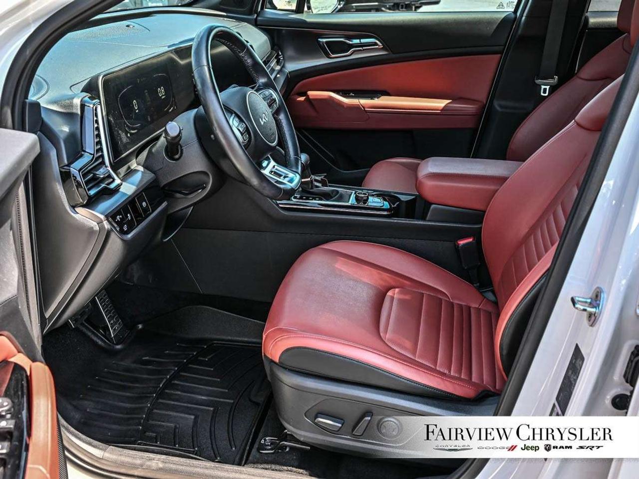 2023 Kia Sportage EX Premium w/Red Interior PANO ROOF   RED LEATHER   NAV   POWER TAILGATE   APPLE CARPLAY Photo