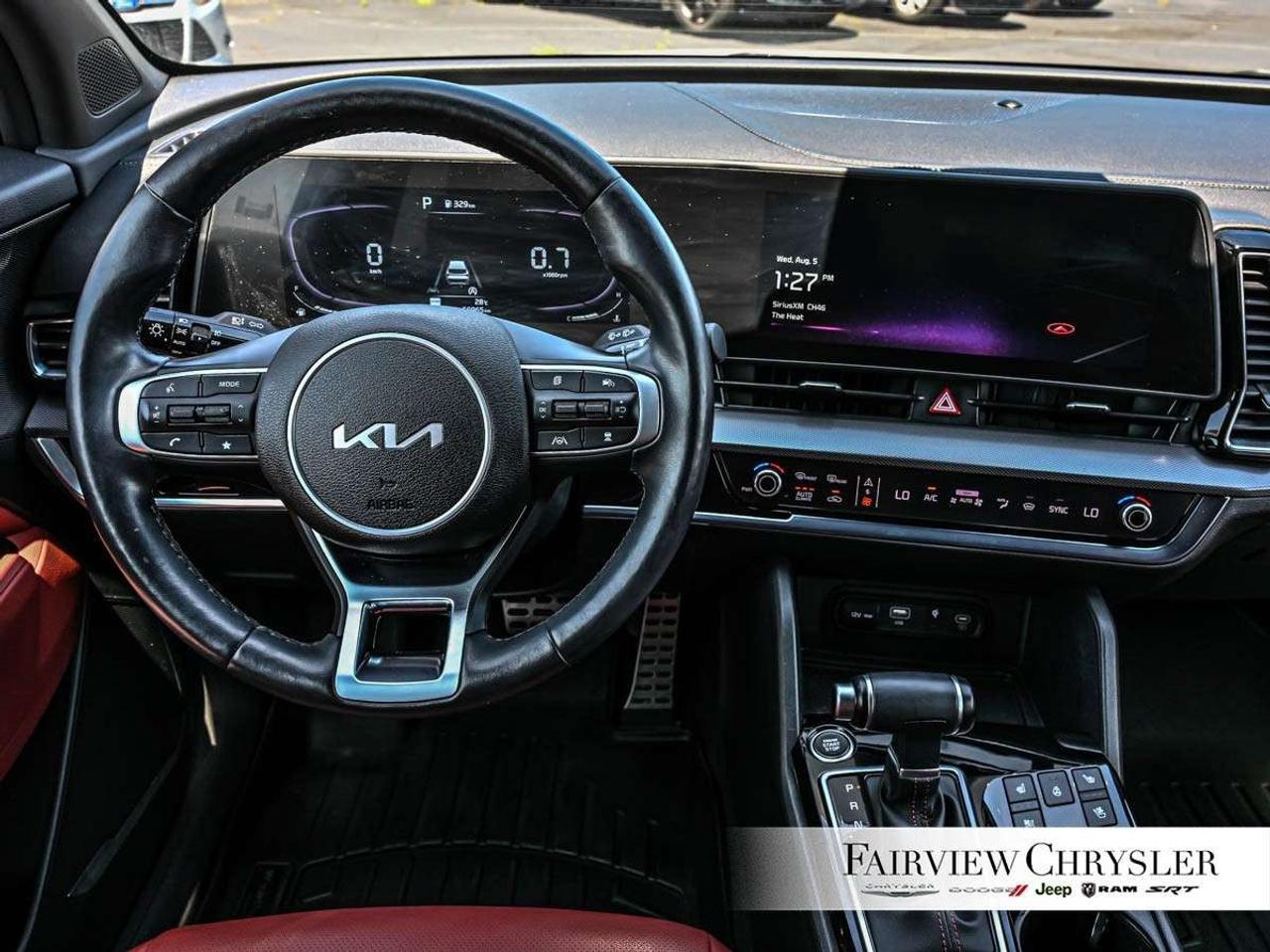 2023 Kia Sportage EX Premium w/Red Interior PANO ROOF   RED LEATHER   NAV   POWER TAILGATE   APPLE CARPLAY Photo