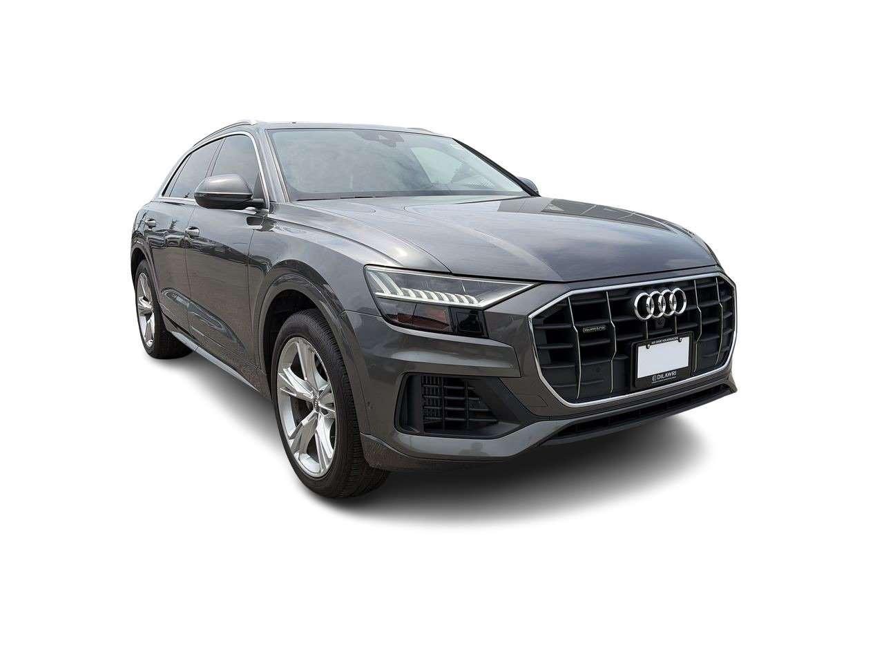 2019 Audi Q8 3.0T Technik quattro 8sp Tiptronic Alloy Wheels  Leather  Sunroof  Woodgrain Interior Trim Photo