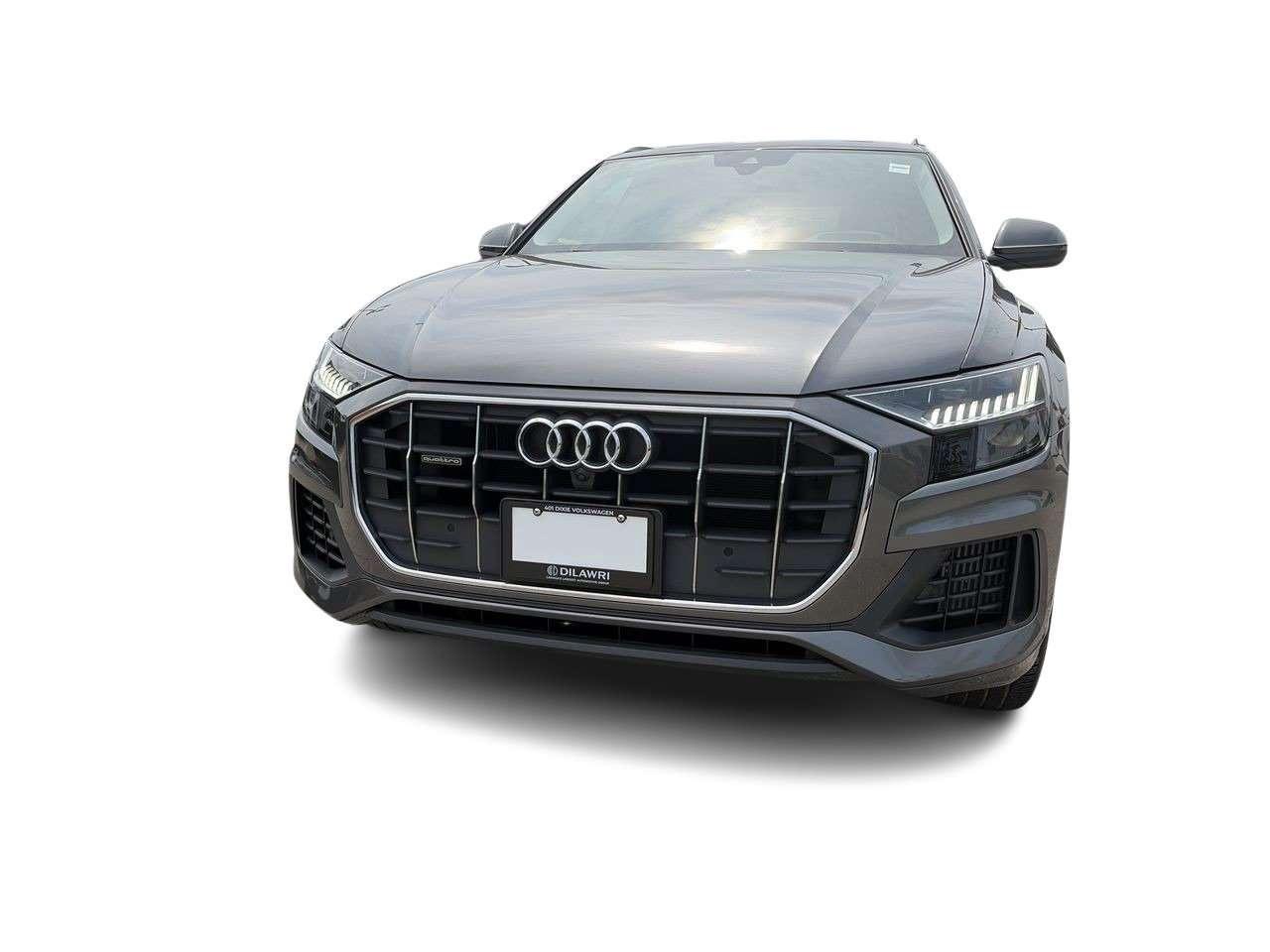2019 Audi Q8 3.0T Technik quattro 8sp Tiptronic Alloy Wheels  Leather  Sunroof  Woodgrain Interior Trim Photo