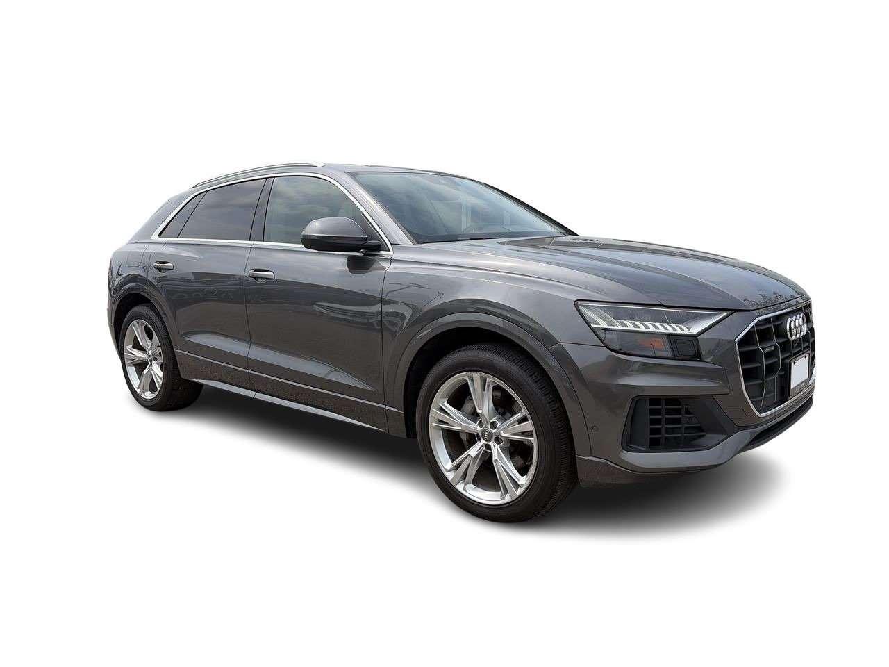 2019 Audi Q8 3.0T Technik quattro 8sp Tiptronic Alloy Wheels  Leather  Sunroof  Woodgrain Interior Trim Photo