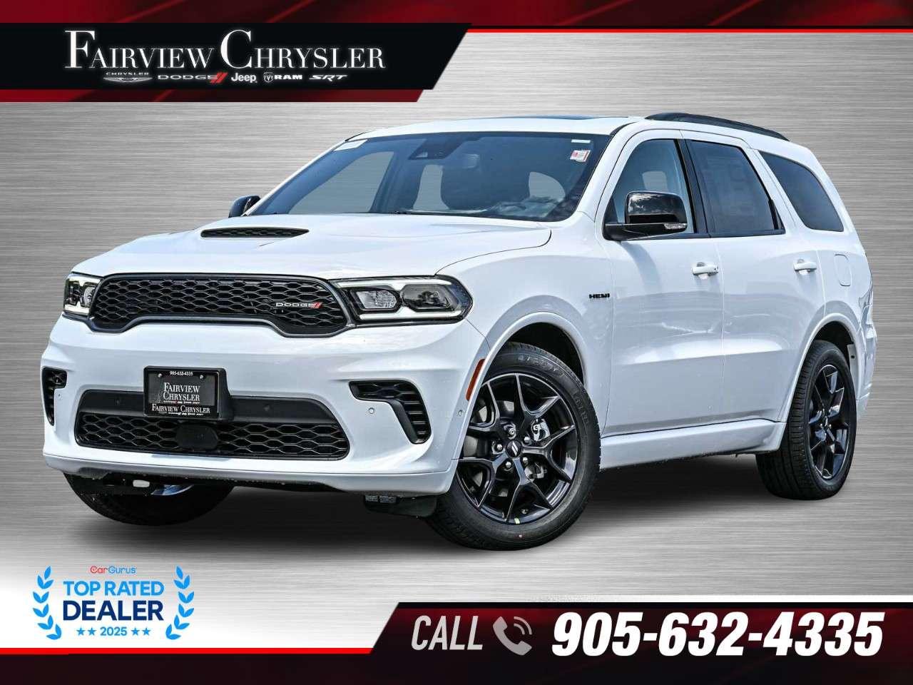 2026 Dodge Durango GT HEMI V8 Premium AWD RED LEATHER   SUNROOF   CARPLAY   TOW PKG   BLIND SPOT   ADAPTIVE CRUISE Photo