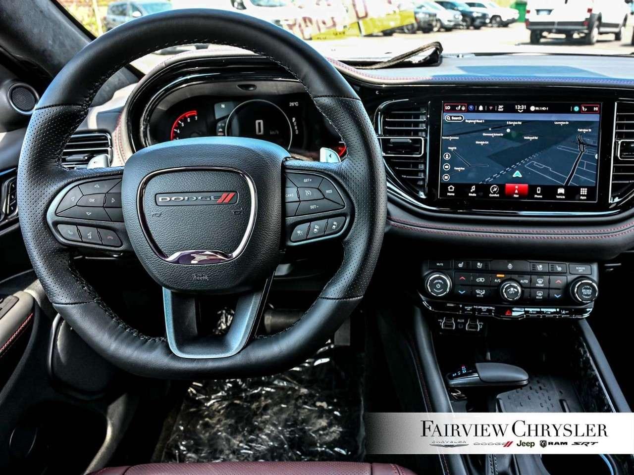 2026 Dodge Durango GT HEMI V8 Premium AWD RED LEATHER   SUNROOF   CARPLAY   TOW PKG   BLIND SPOT   ADAPTIVE CRUISE Photo