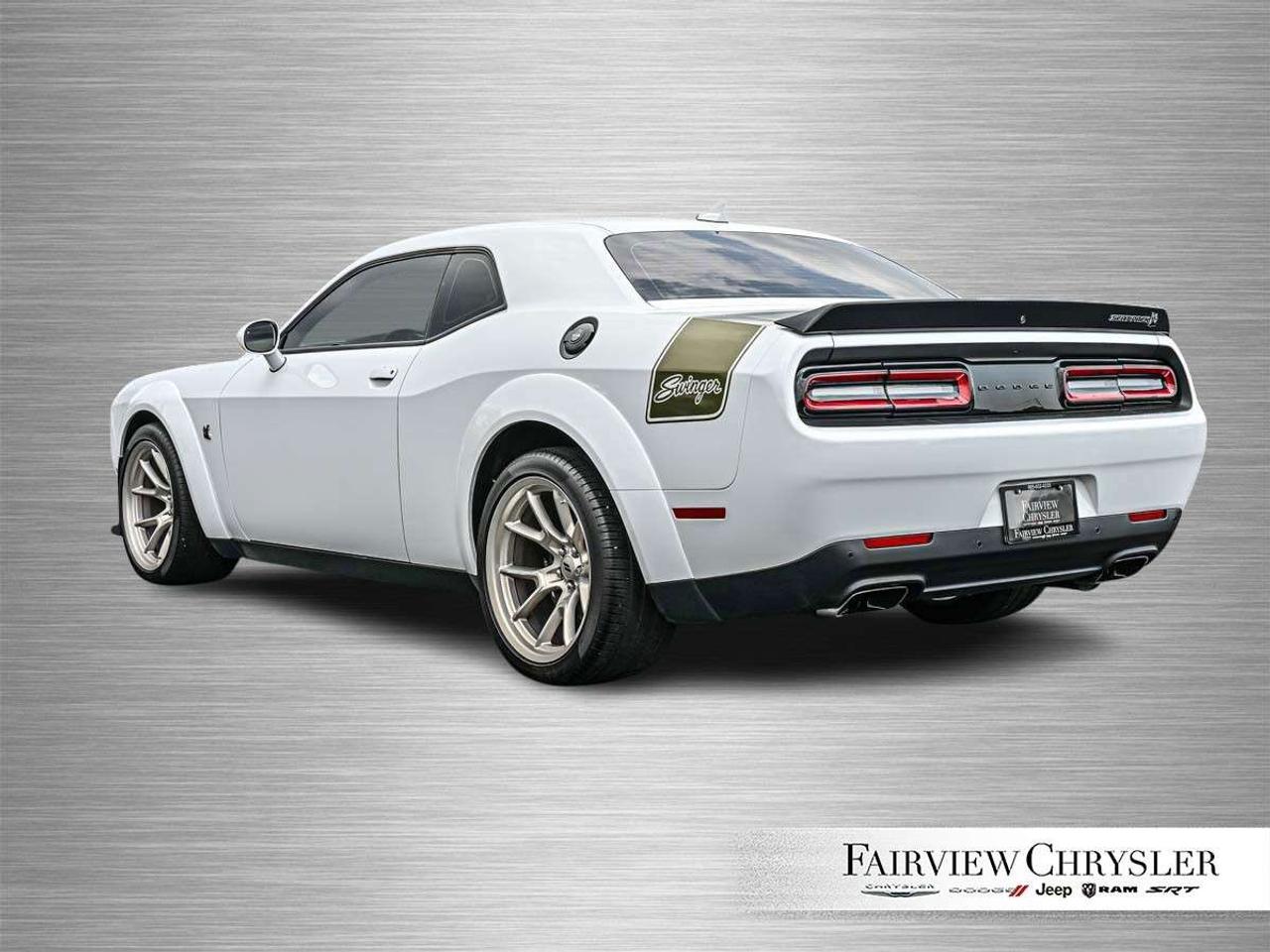 2023 Dodge Challenger Scat Pack 392 Widebody RWD SHAKER HOOD   SWINGER   HARMAN/KARDON   TECH PKG   CARPLAY   BLIND SPOT   ADAPTIVE CRUISE Photo3