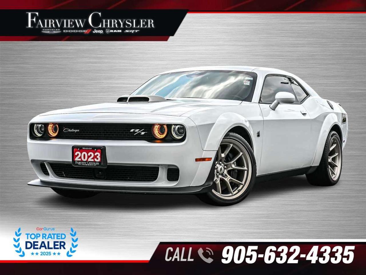2023 Dodge Challenger Scat Pack 392 Widebody RWD SHAKER HOOD   SWINGER   HARMAN/KARDON   TECH PKG   CARPLAY   BLIND SPOT   ADAPTIVE CRUISE Photo