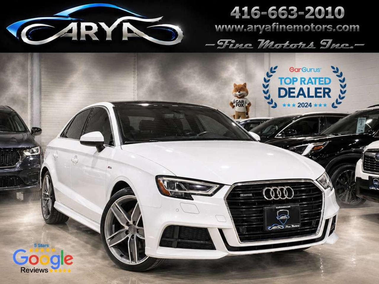 2018 Audi A3 S Line quattro Technik ONTARIO VEHICLE NO ACCIDENT EXCELLENT SERVICE RECORDS Photo