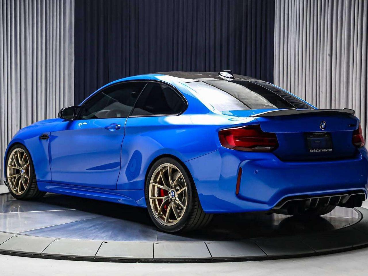 2020 BMW M2 CS 444HP MANUAL GOLDRIMS CARBONROOF CUSTOMEXHAUST Photo