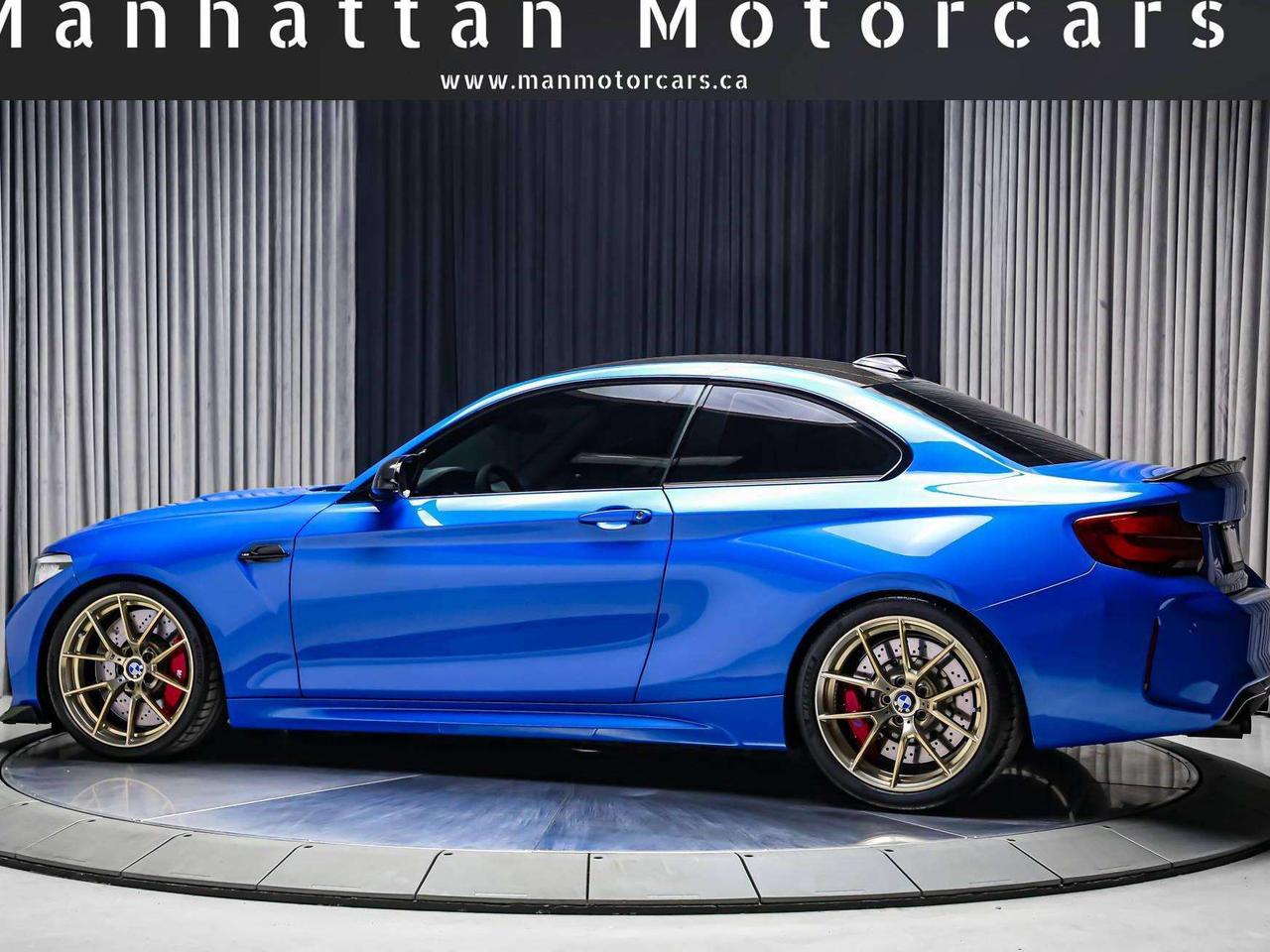 2020 BMW M2 CS 444HP MANUAL GOLDRIMS CARBONROOF CUSTOMEXHAUST Photo3