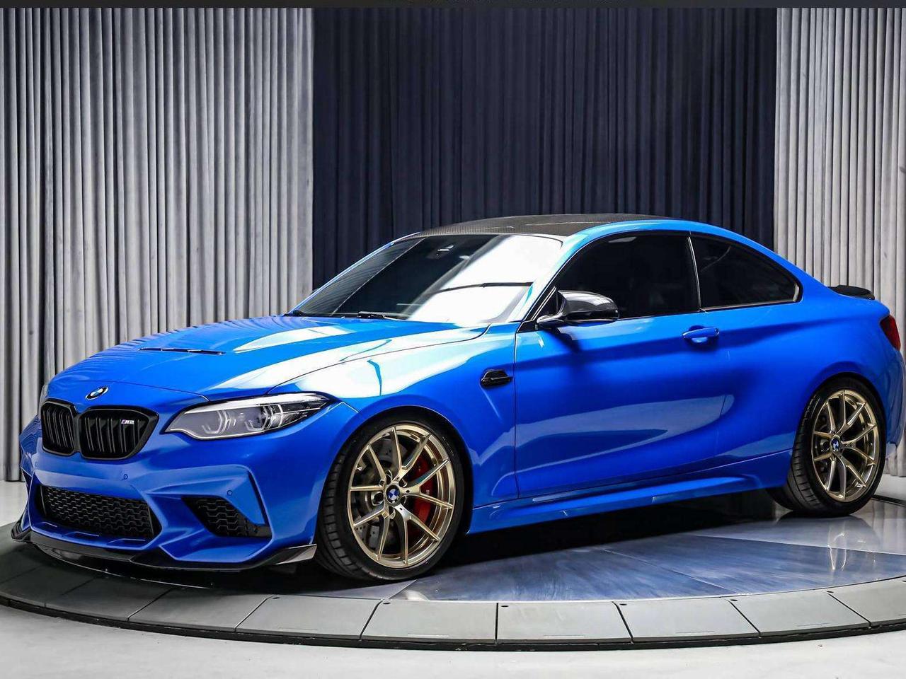 2020 BMW M2 CS 444HP MANUAL GOLDRIMS CARBONROOF CUSTOMEXHAUST Photo