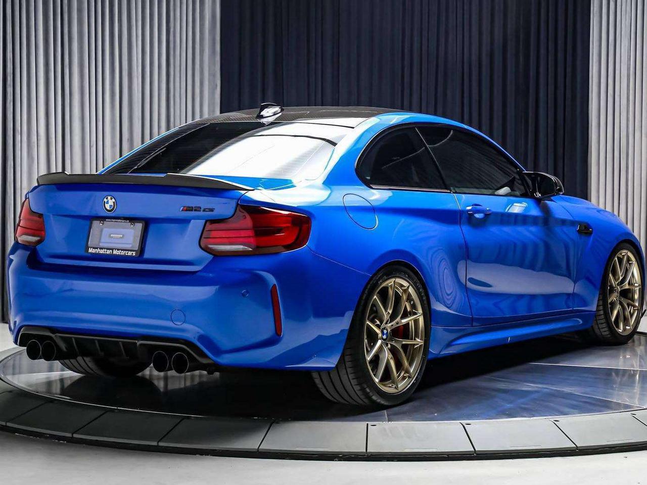 2020 BMW M2 CS 444HP MANUAL GOLDRIMS CARBONROOF CUSTOMEXHAUST Photo