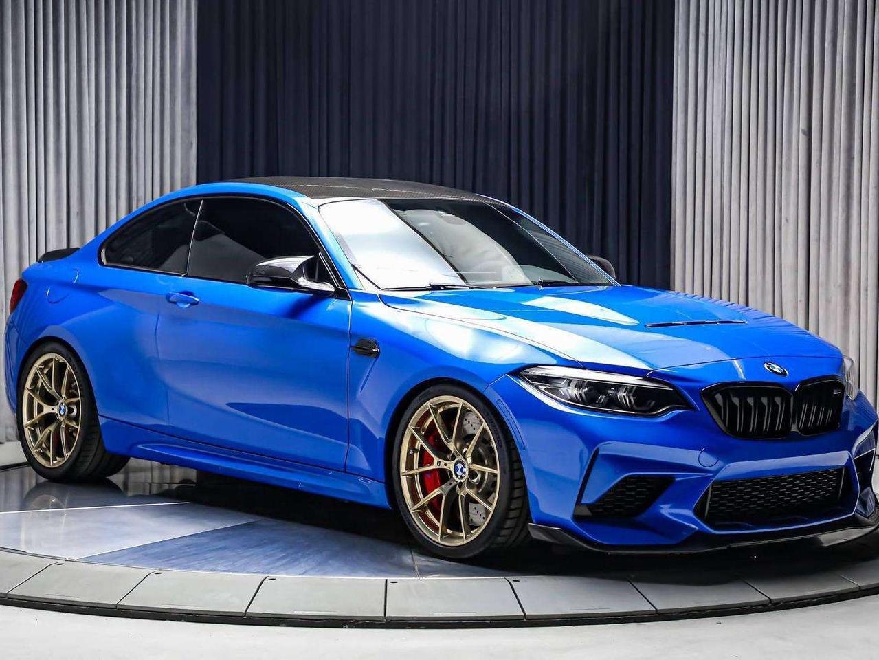 2020 BMW M2 CS 444HP MANUAL GOLDRIMS CARBONROOF CUSTOMEXHAUST Photo