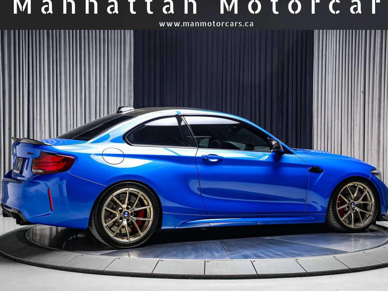 2020 BMW M2 CS 444HP MANUAL GOLDRIMS CARBONROOF CUSTOMEXHAUST Photo