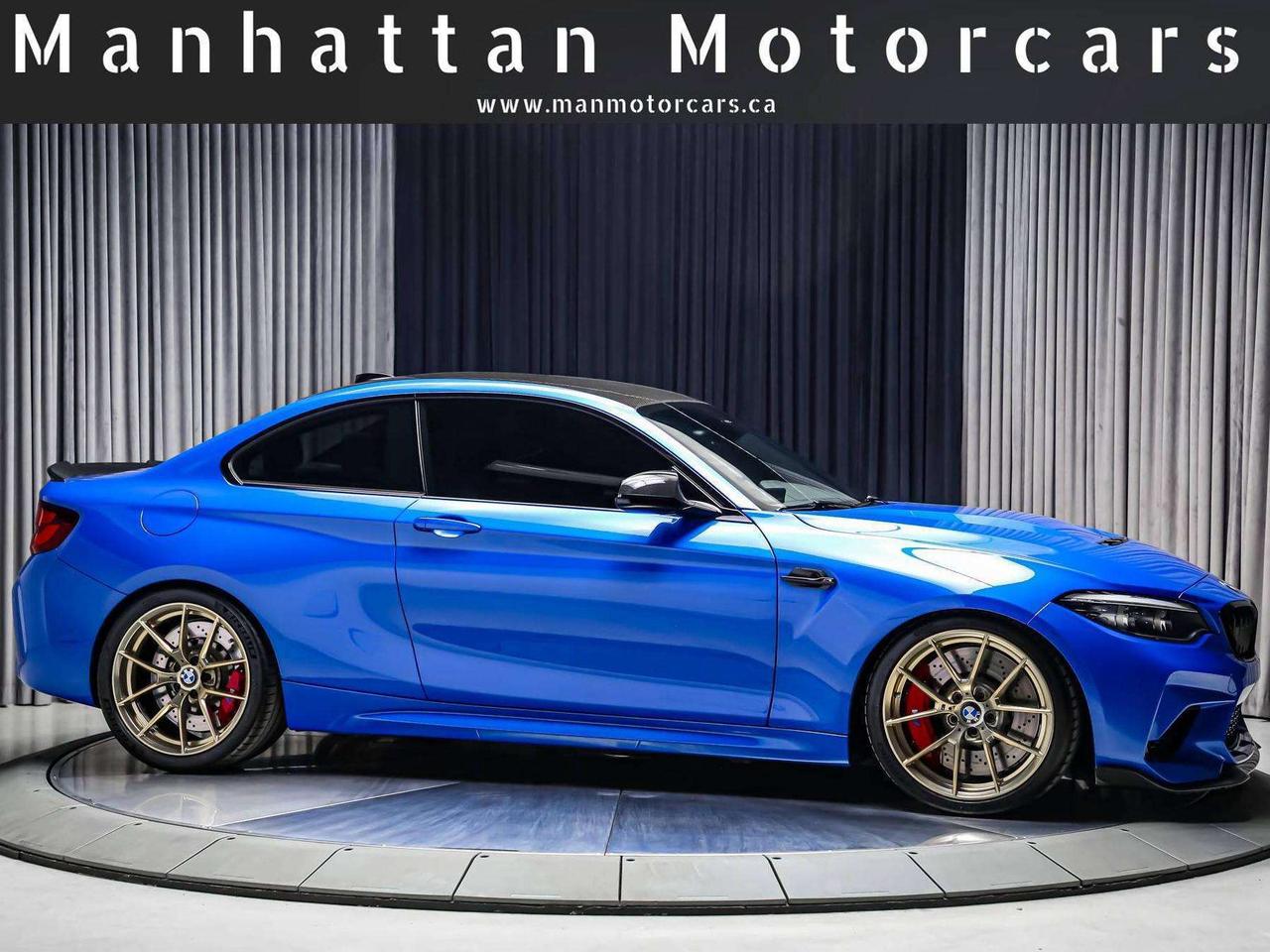 2020 BMW M2 CS 444HP MANUAL GOLDRIMS CARBONROOF CUSTOMEXHAUST Photo
