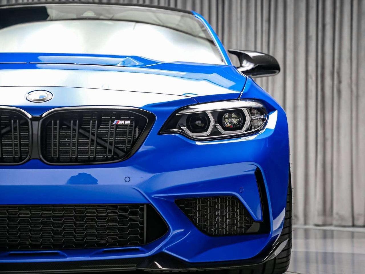 2020 BMW M2 CS 444HP MANUAL GOLDRIMS CARBONROOF CUSTOMEXHAUST Photo