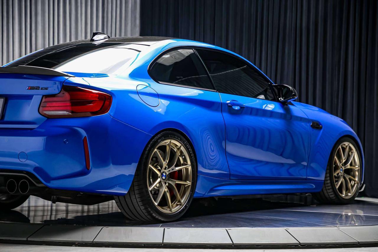2020 BMW M2 CS 444HP MANUAL GOLDRIMS CARBONROOF CUSTOMEXHAUST Photo