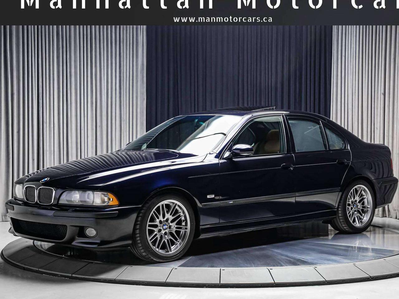 2000 BMW 5 Series SEDAN V8 MANUAL CARAMELINT NOACCIDENT CANADIANCAR Photo1