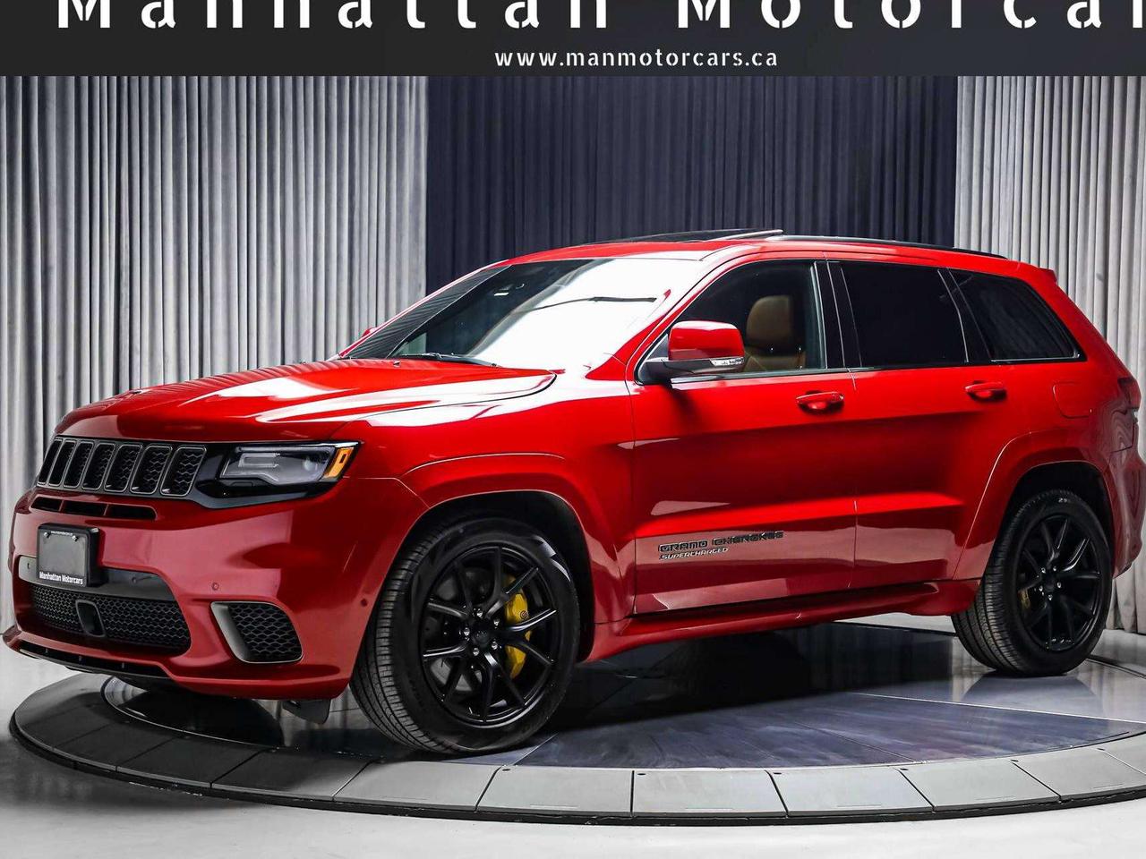 2018 Jeep Grand Cherokee TRACKHAWK 4X4 707HP ORANGEINT ADAPTVCRUZ ROOF Photo