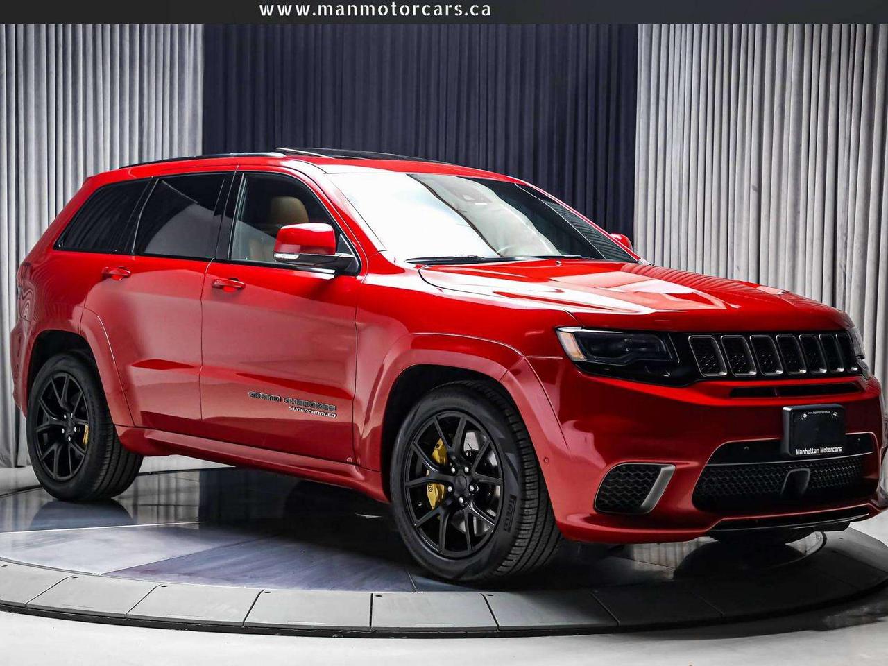 2018 Jeep Grand Cherokee TRACKHAWK 4X4 707HP ORANGEINT ADAPTVCRUZ ROOF Photo
