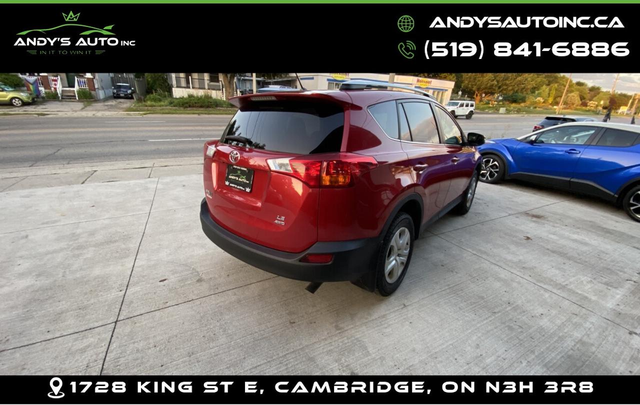 2015 Toyota RAV4 LE AWD ! AUTO ! NO ACCIDENTS ! LE ! AWD ! AUTO ! NO ACCIDENTS ! Photo
