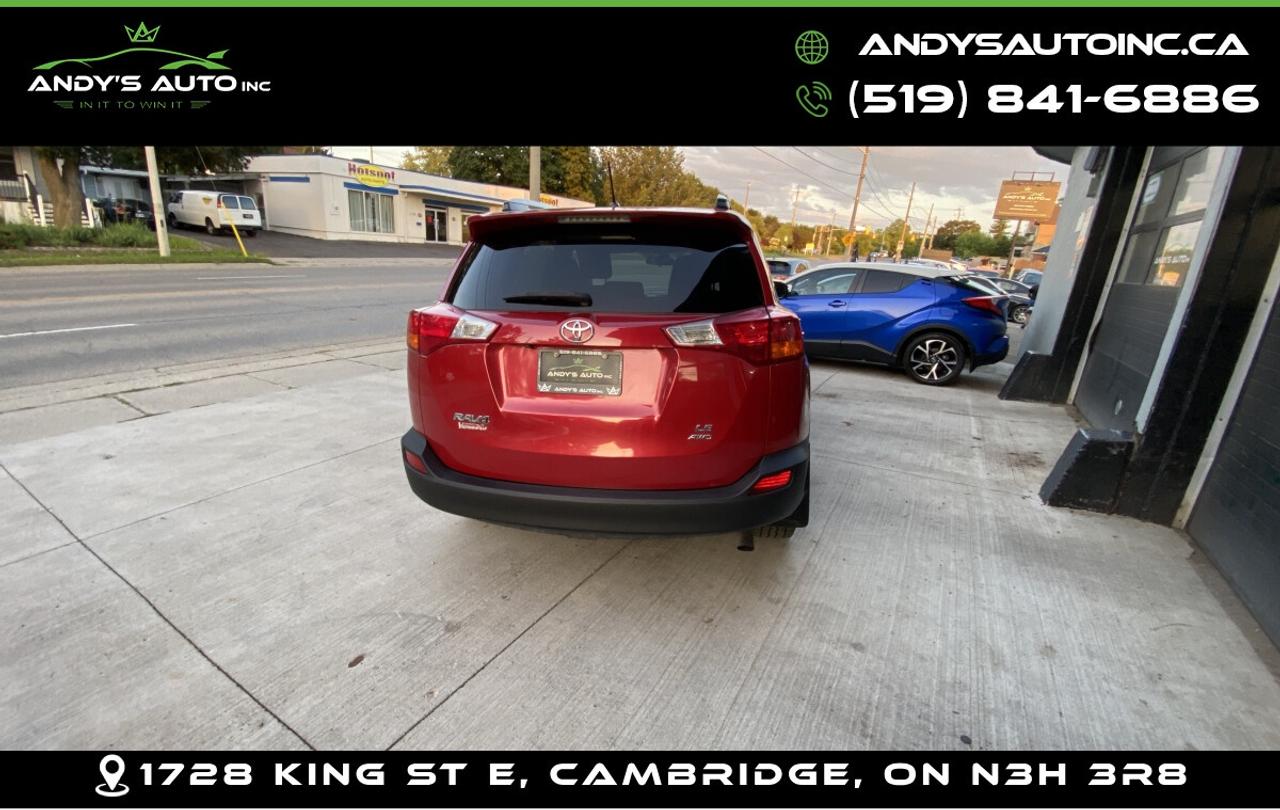 2015 Toyota RAV4 LE AWD ! AUTO ! NO ACCIDENTS ! LE ! AWD ! AUTO ! NO ACCIDENTS ! Photo